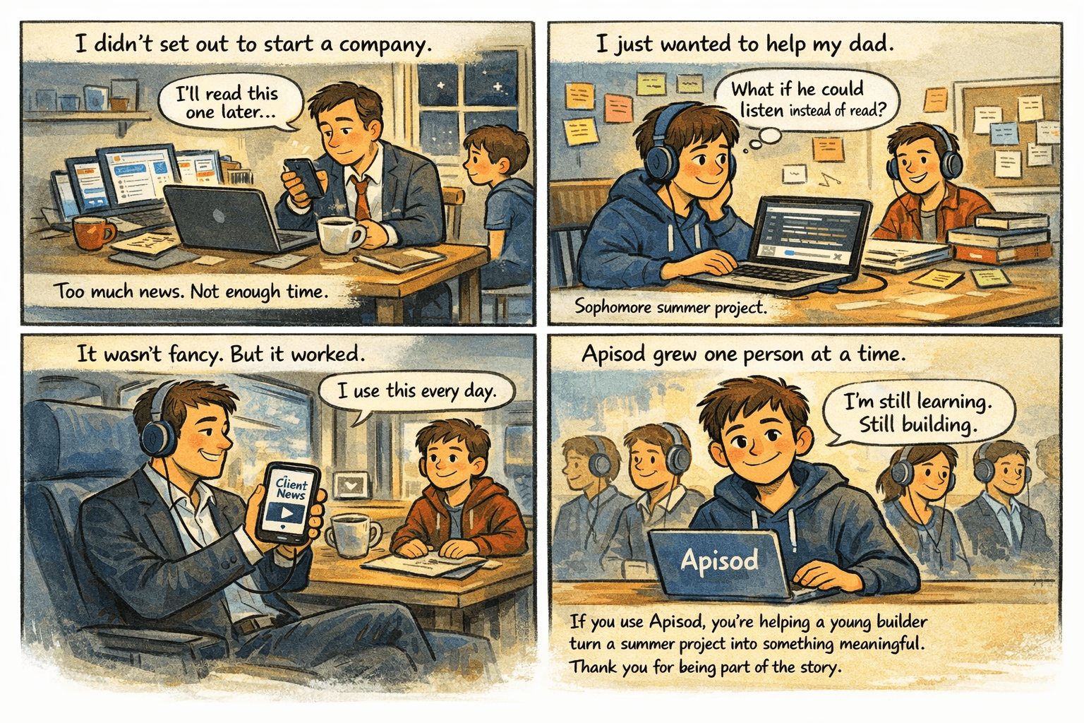 Apisod Origin Story