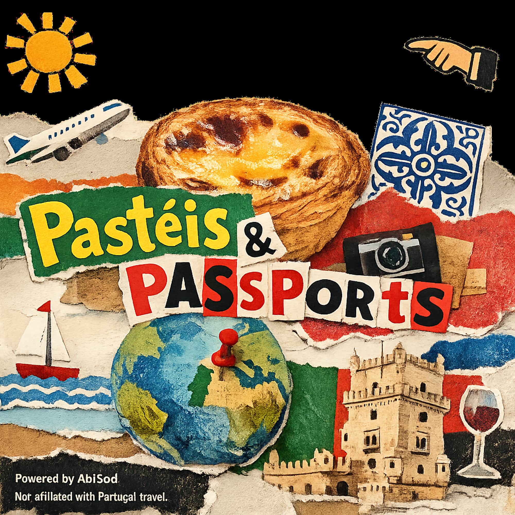 Pastéis & Passports podcast cover art