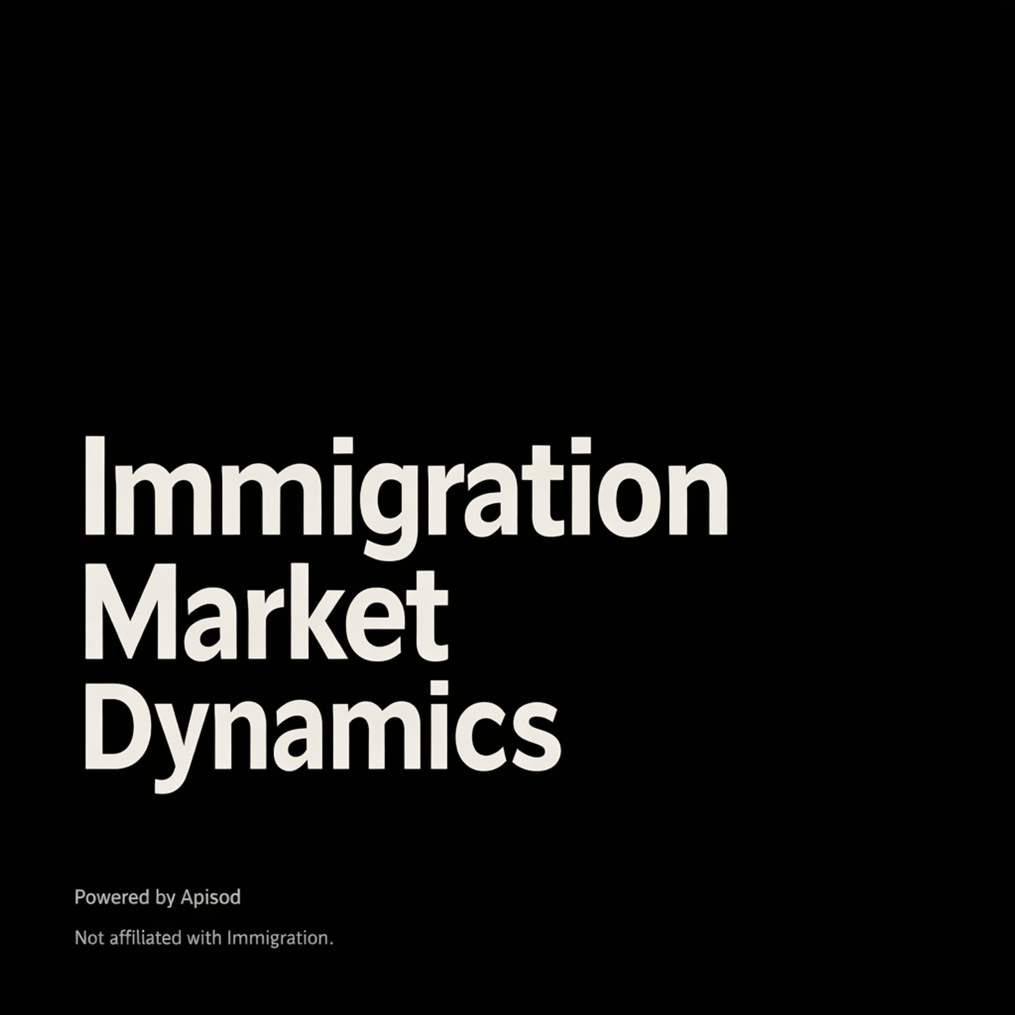 Immigration Market Dynamics podcast cover art