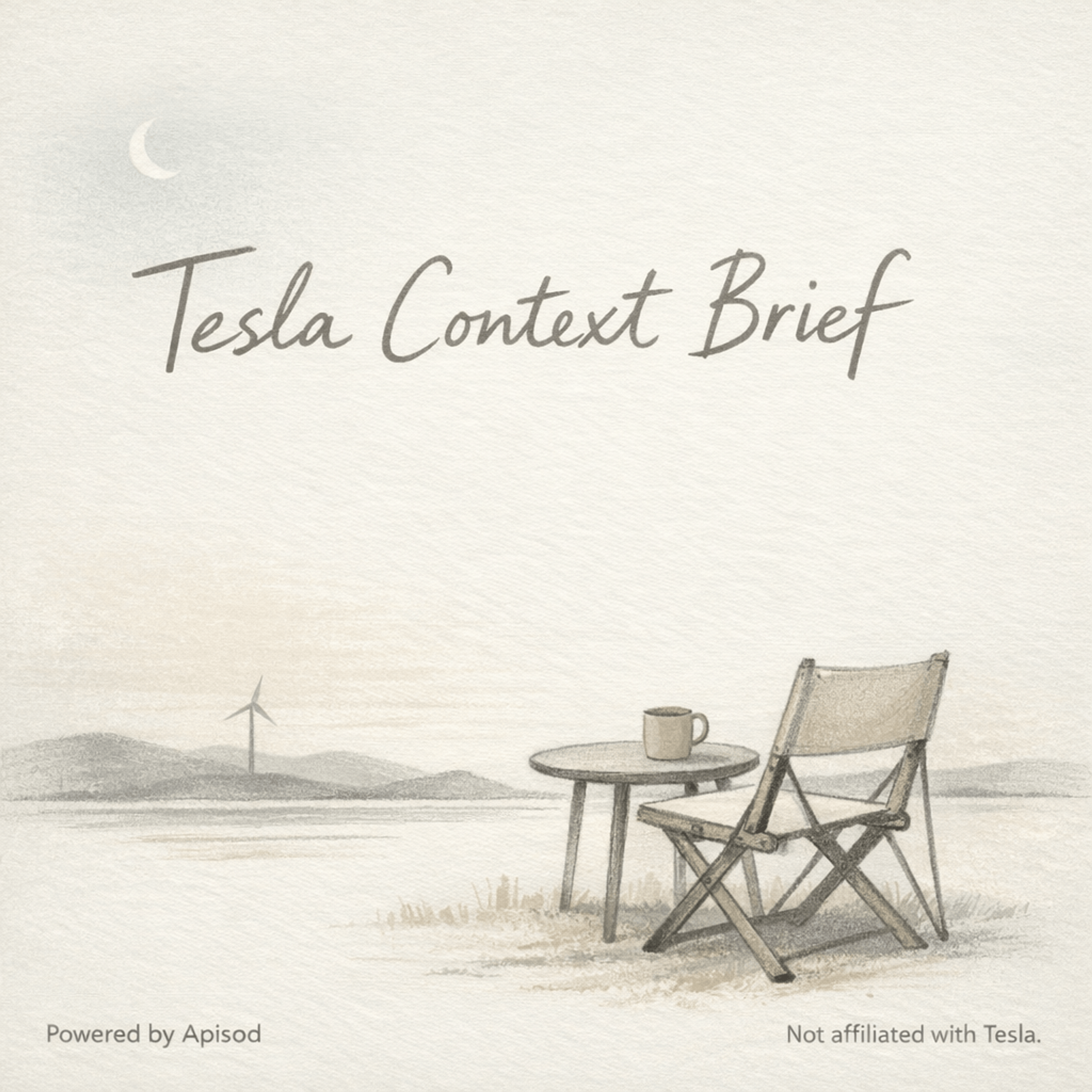 Tesla Context Brief podcast cover art