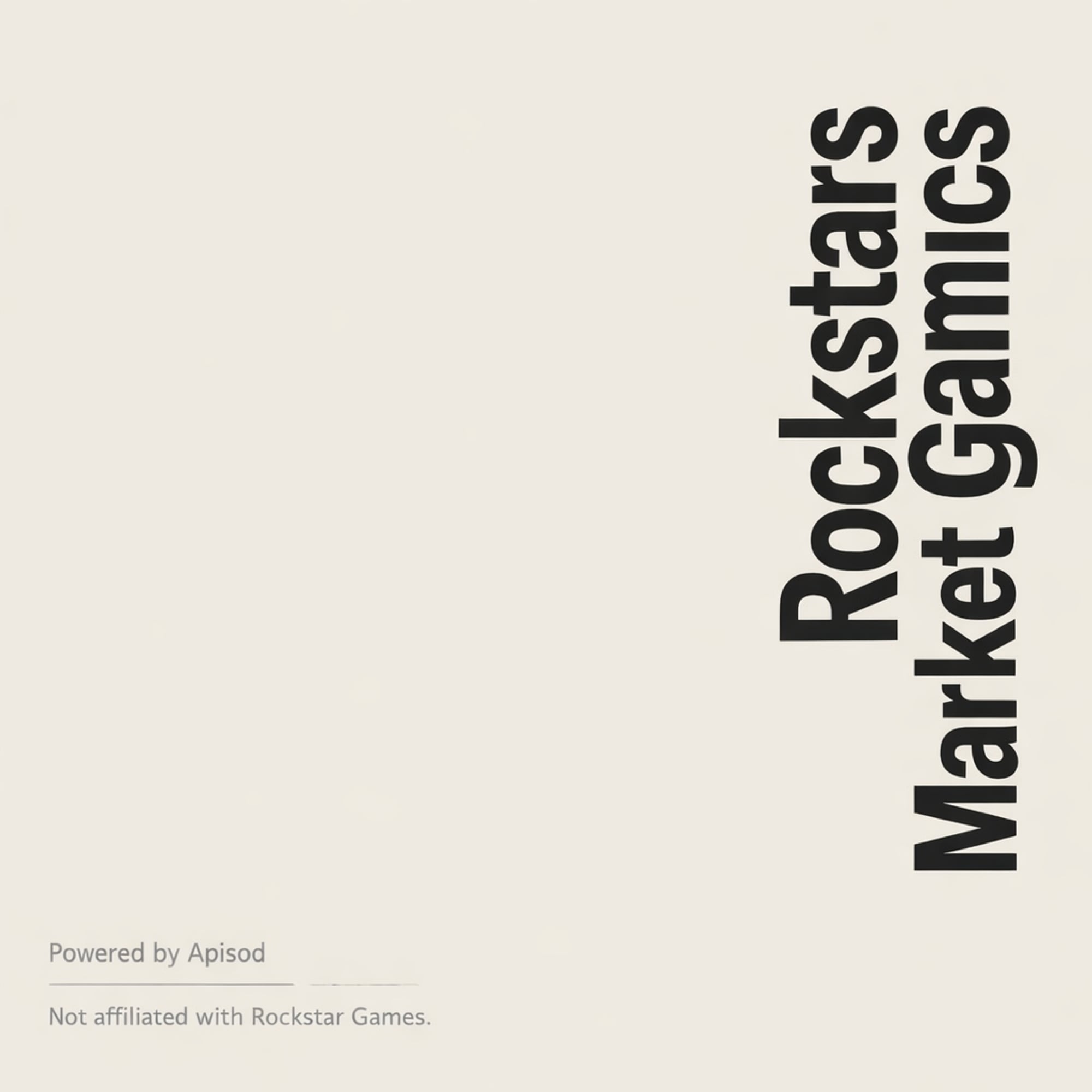 Rockstar Games Market Dynamics podcast cover art