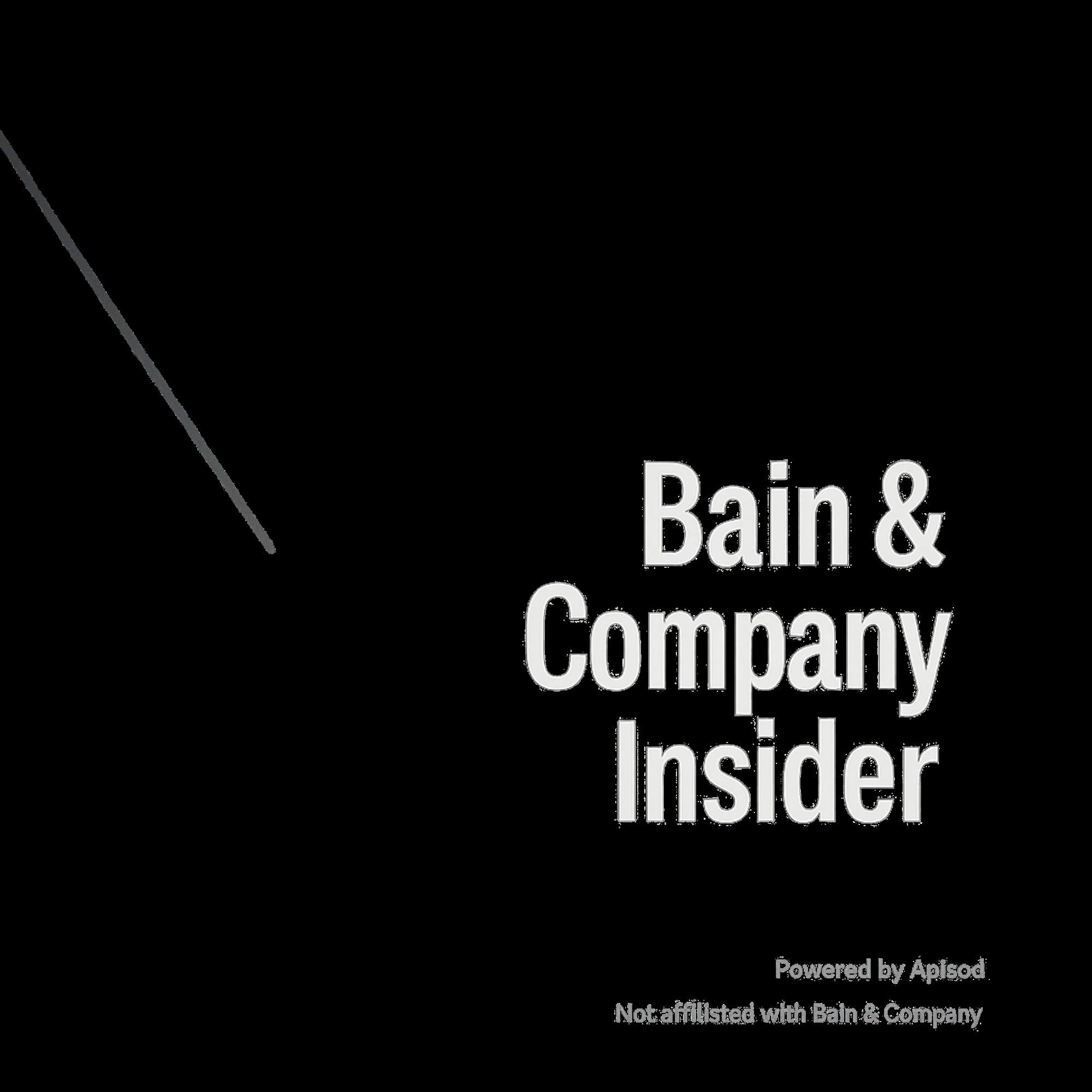 Bain & Company Insider podcast cover art