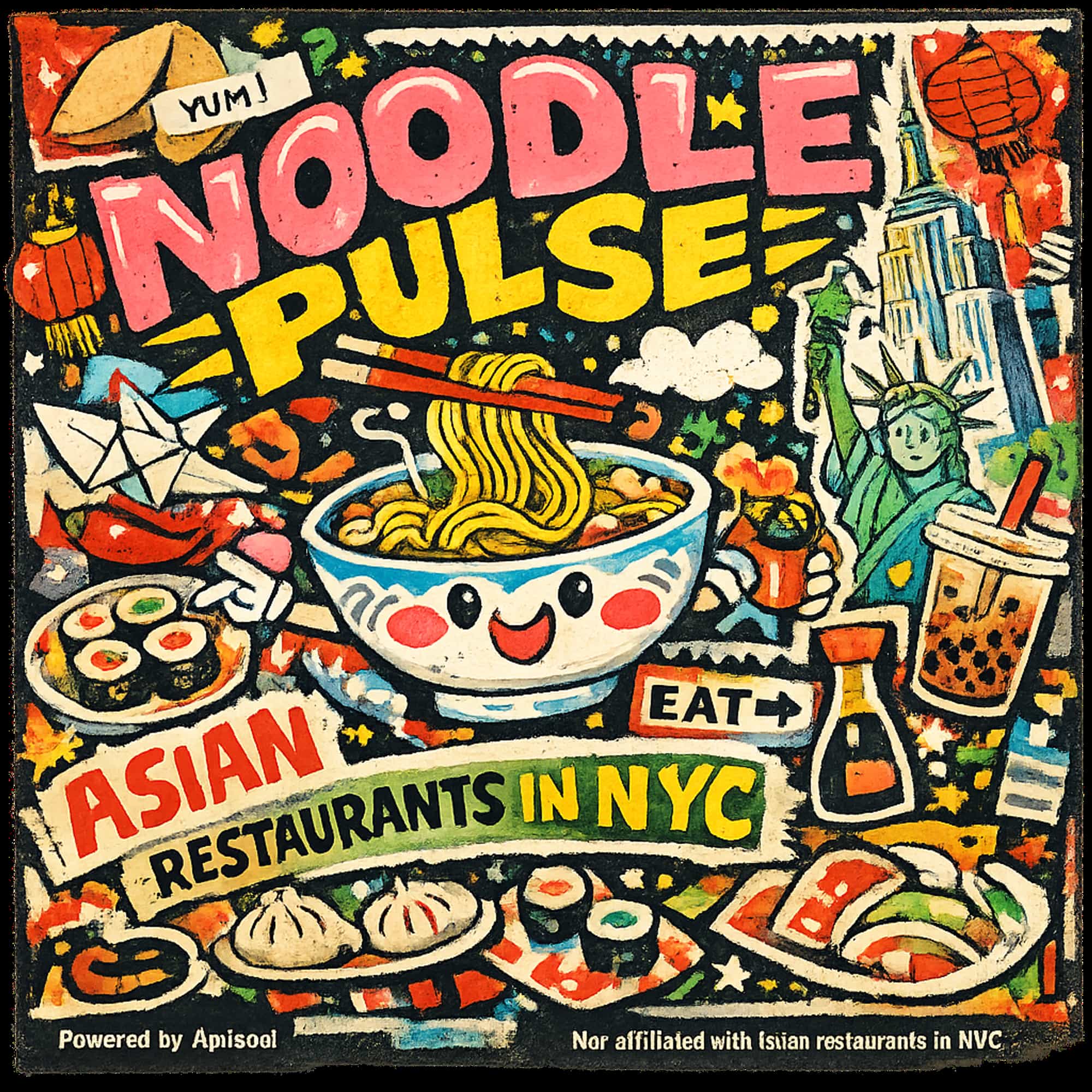 Noodle Pulse: Asian Restaurants in NYC cover art
