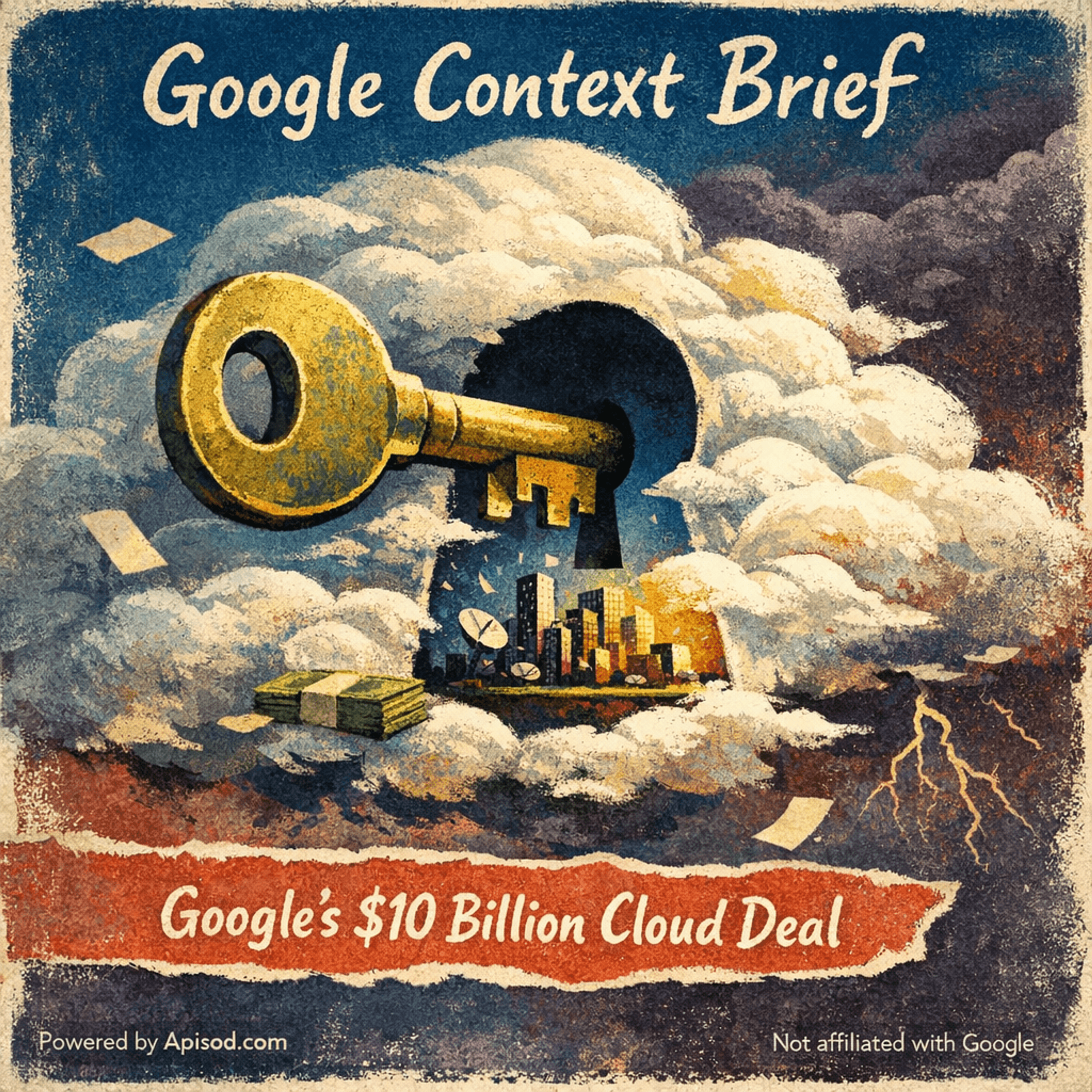 Google's $10 Billion Cloud Deal episode cover art