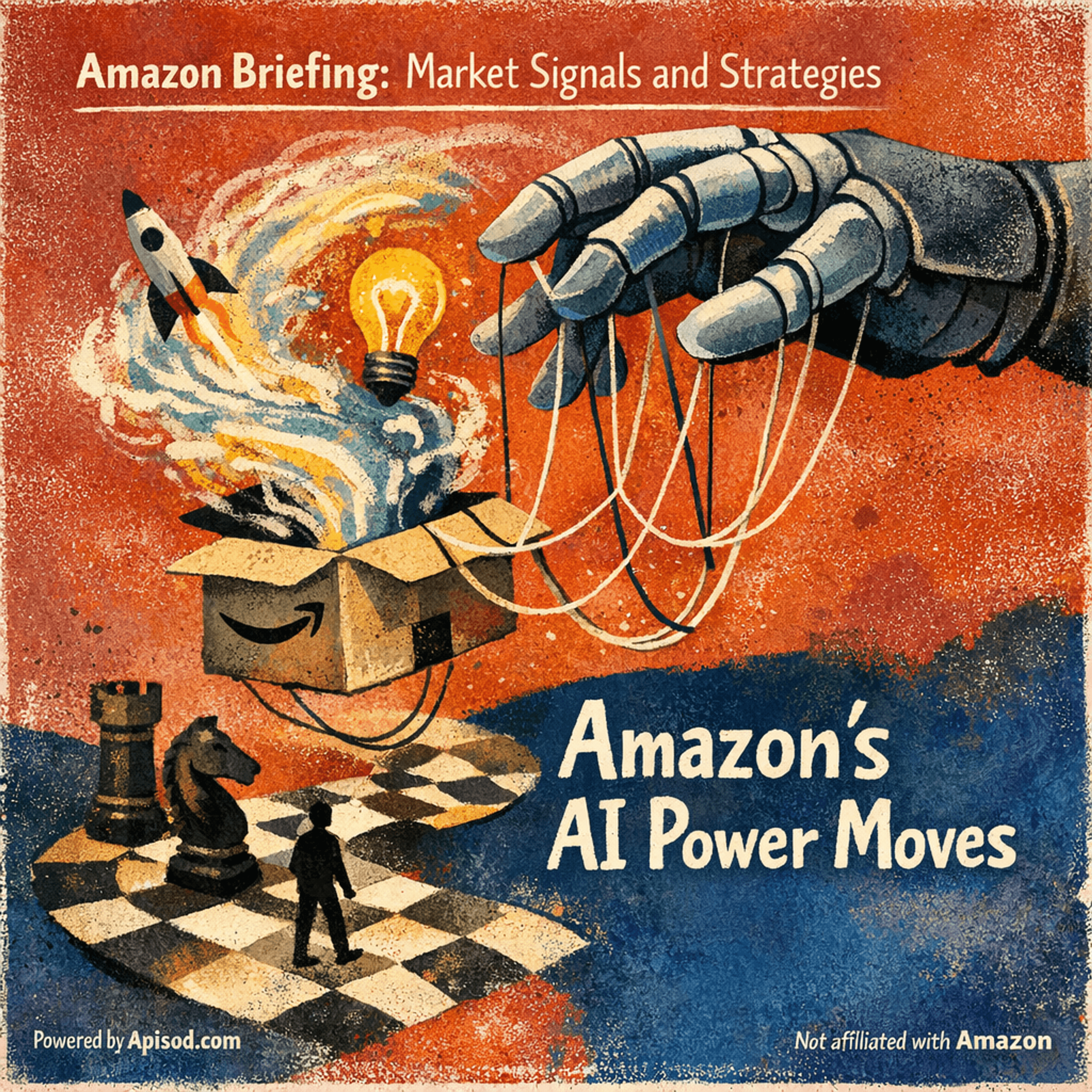 Amazon's AI Power Moves episode cover art