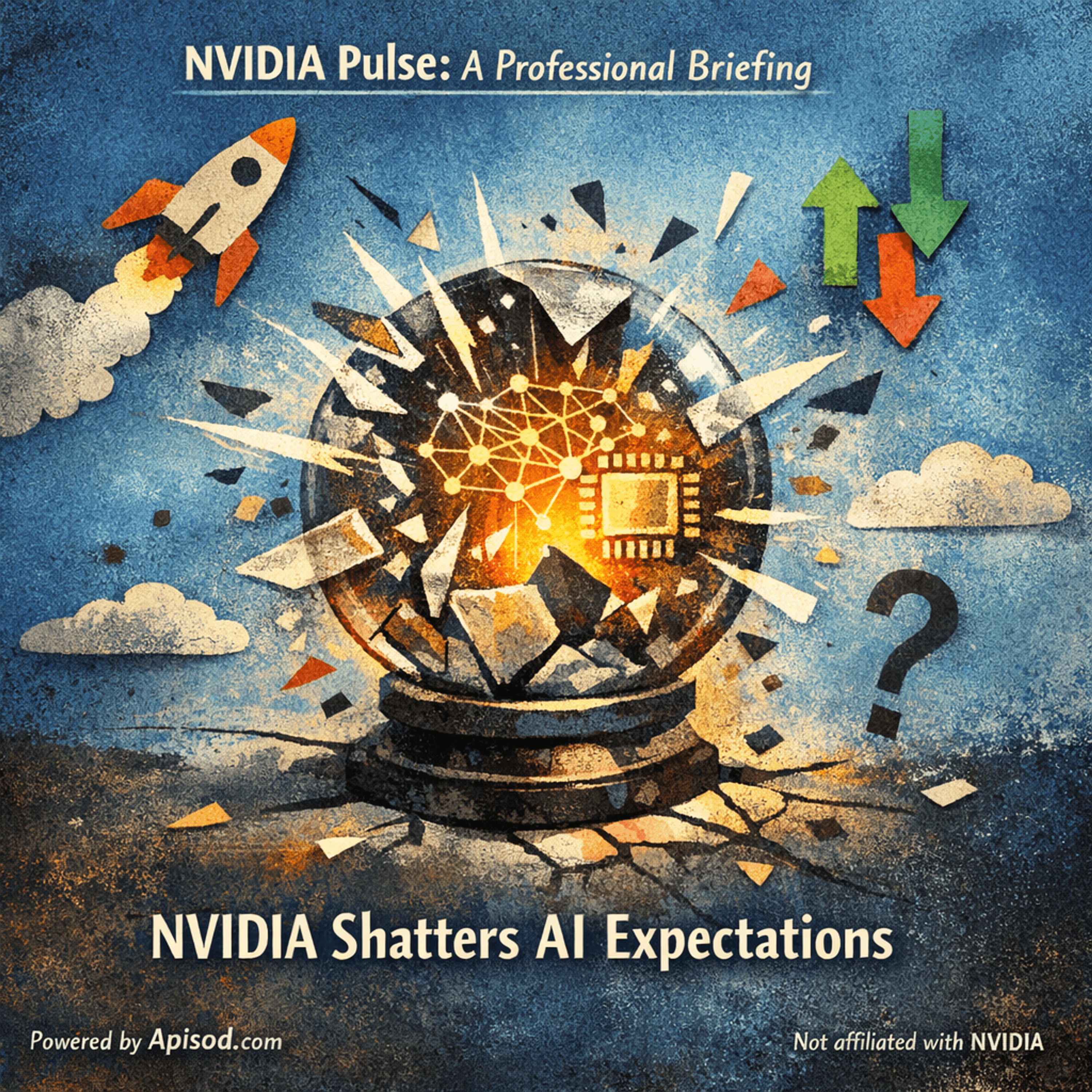 "NVIDIA Shatters AI Expectations" episode cover art