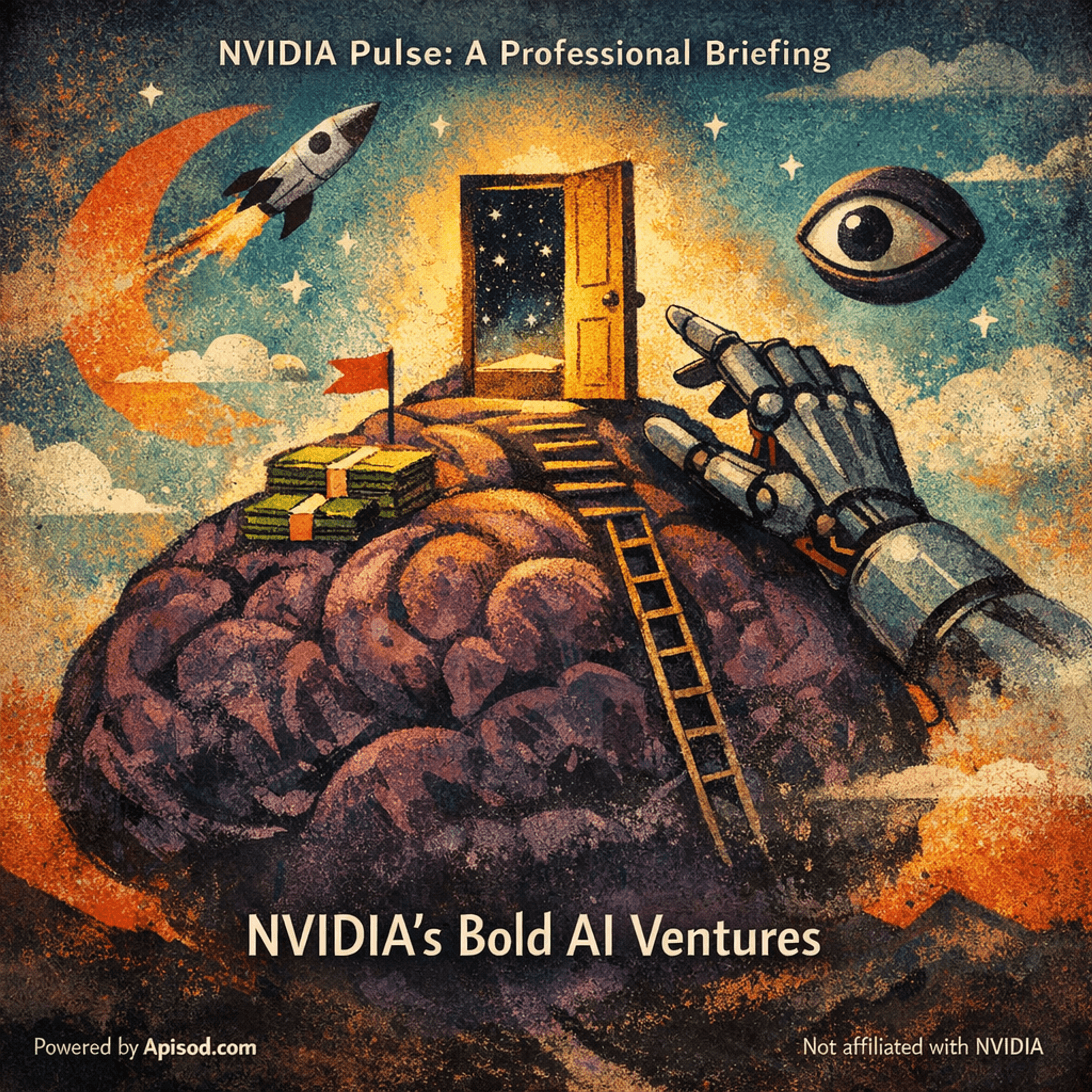 "NVIDIA's Bold AI Ventures" episode cover art