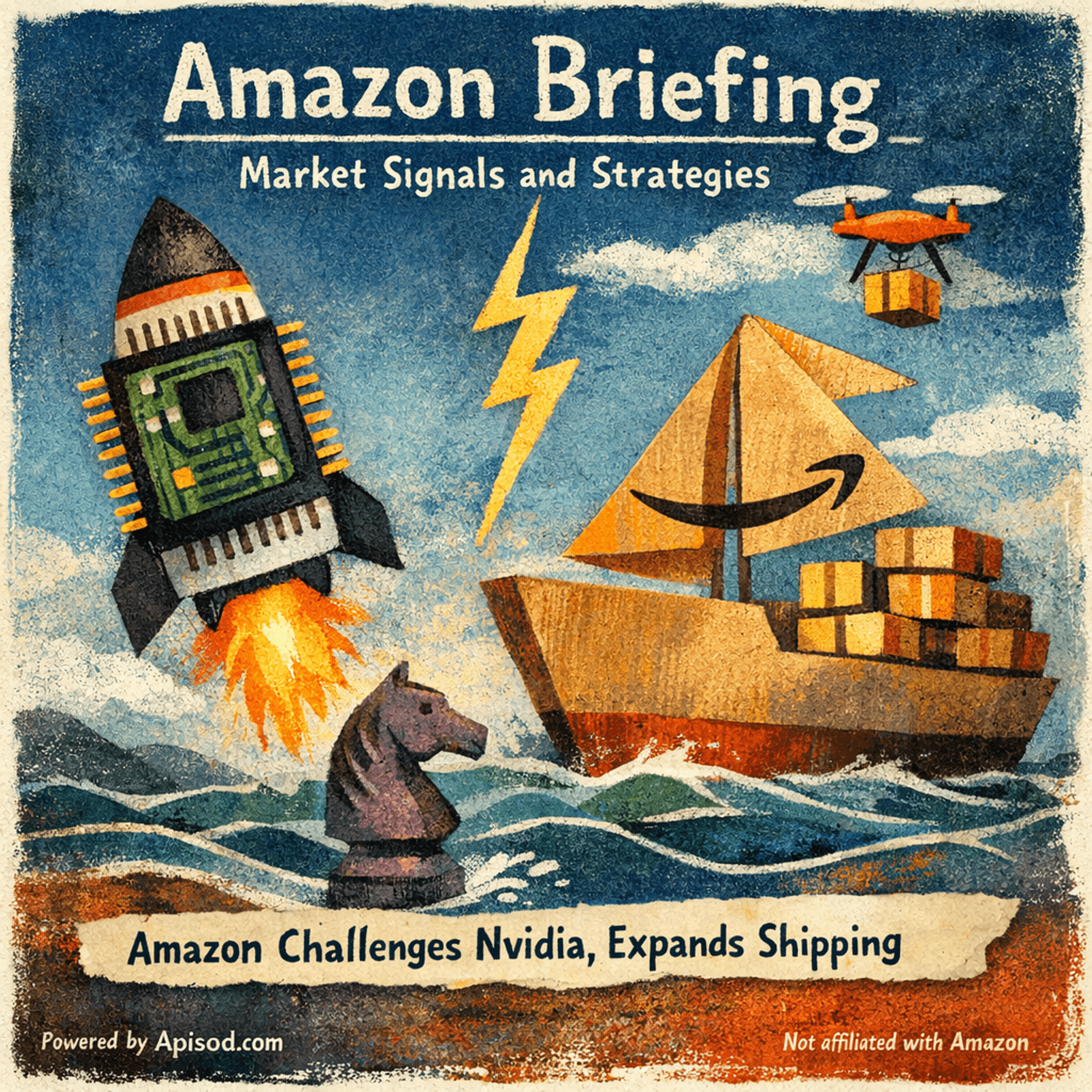 Amazon Challenges Nvidia, Expands Shipping episode cover art