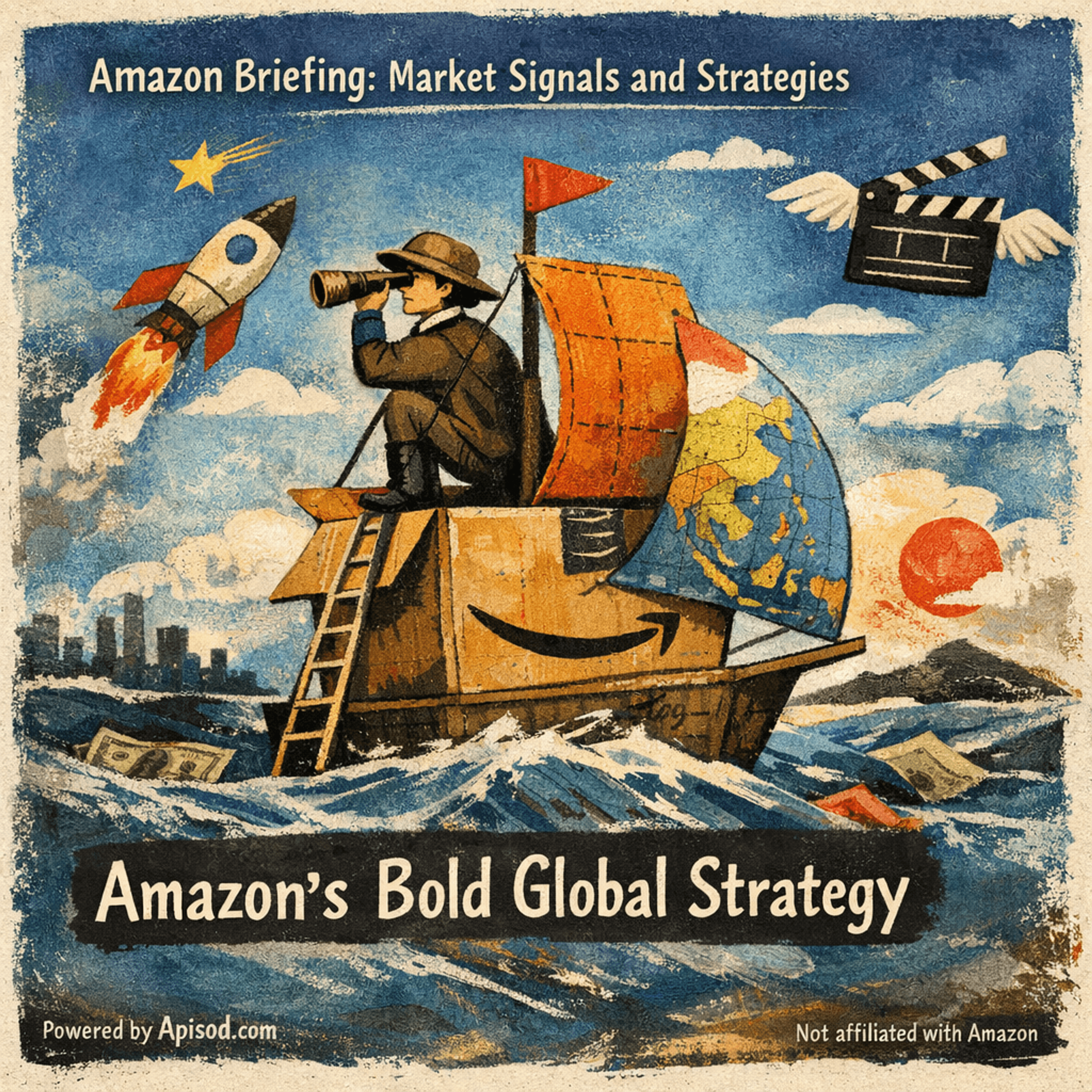 "Amazon's Bold Global Strategy" episode cover art