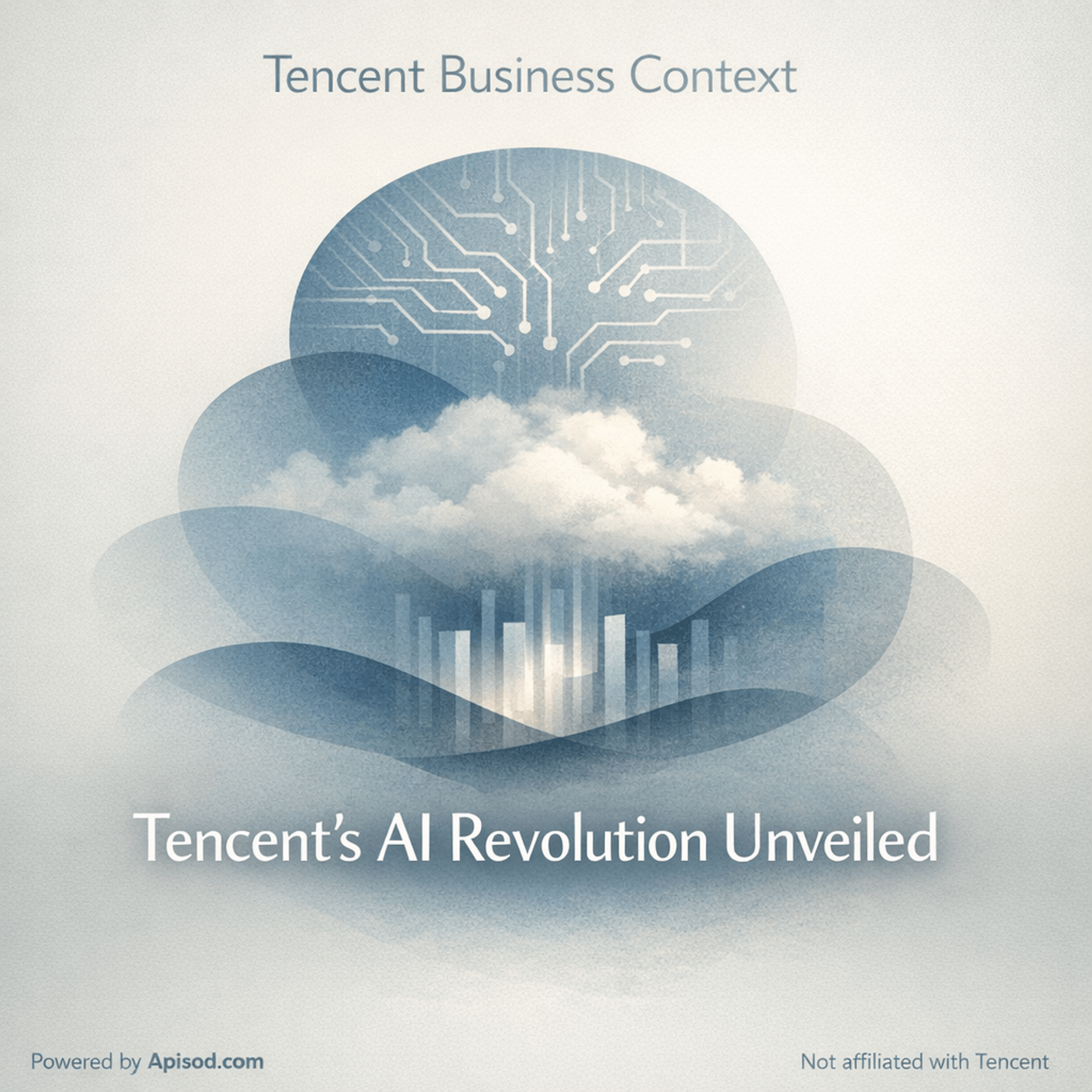 "Tencent's AI Ambitions Surge" episode cover art
