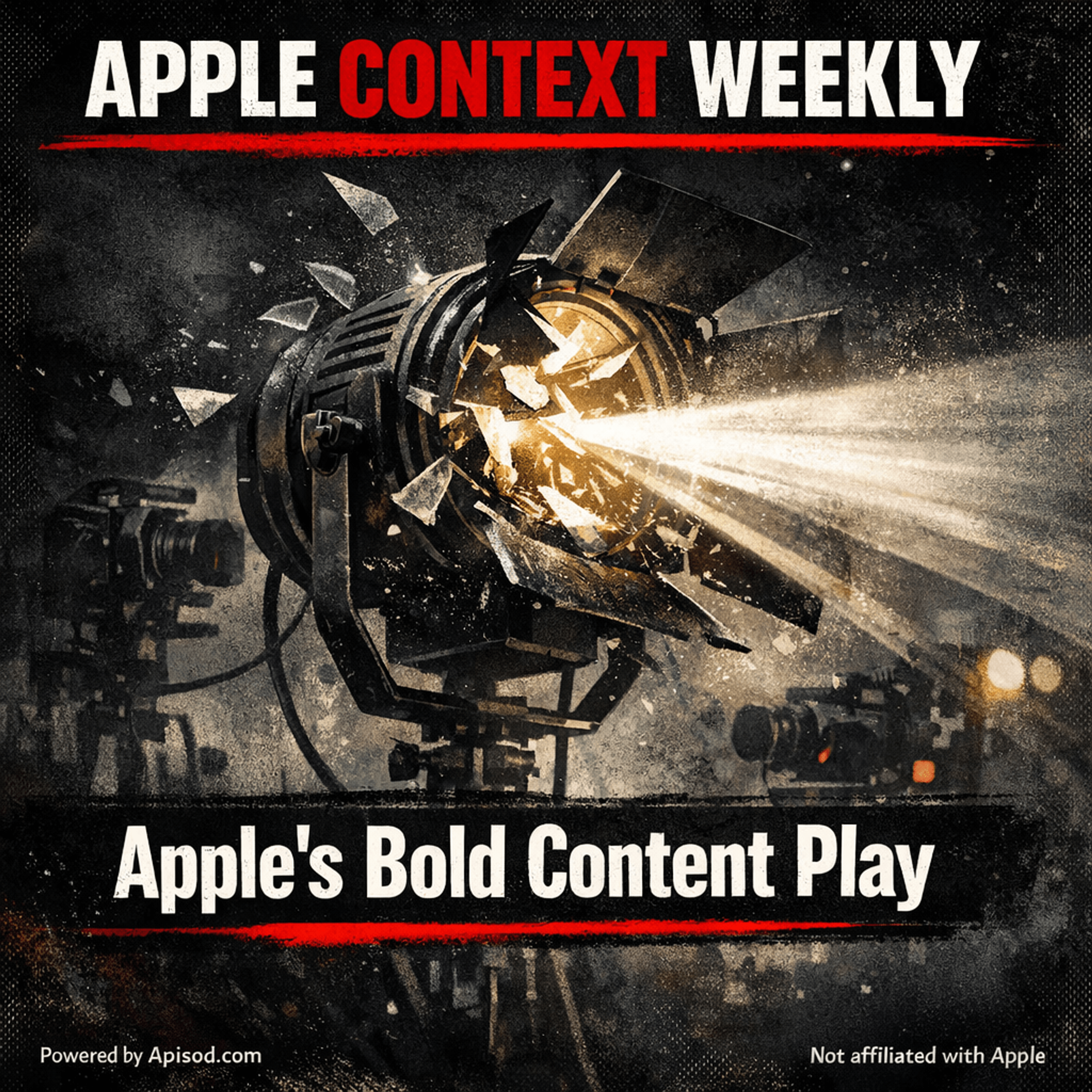 "Apple's Strategic Content Play" episode cover art