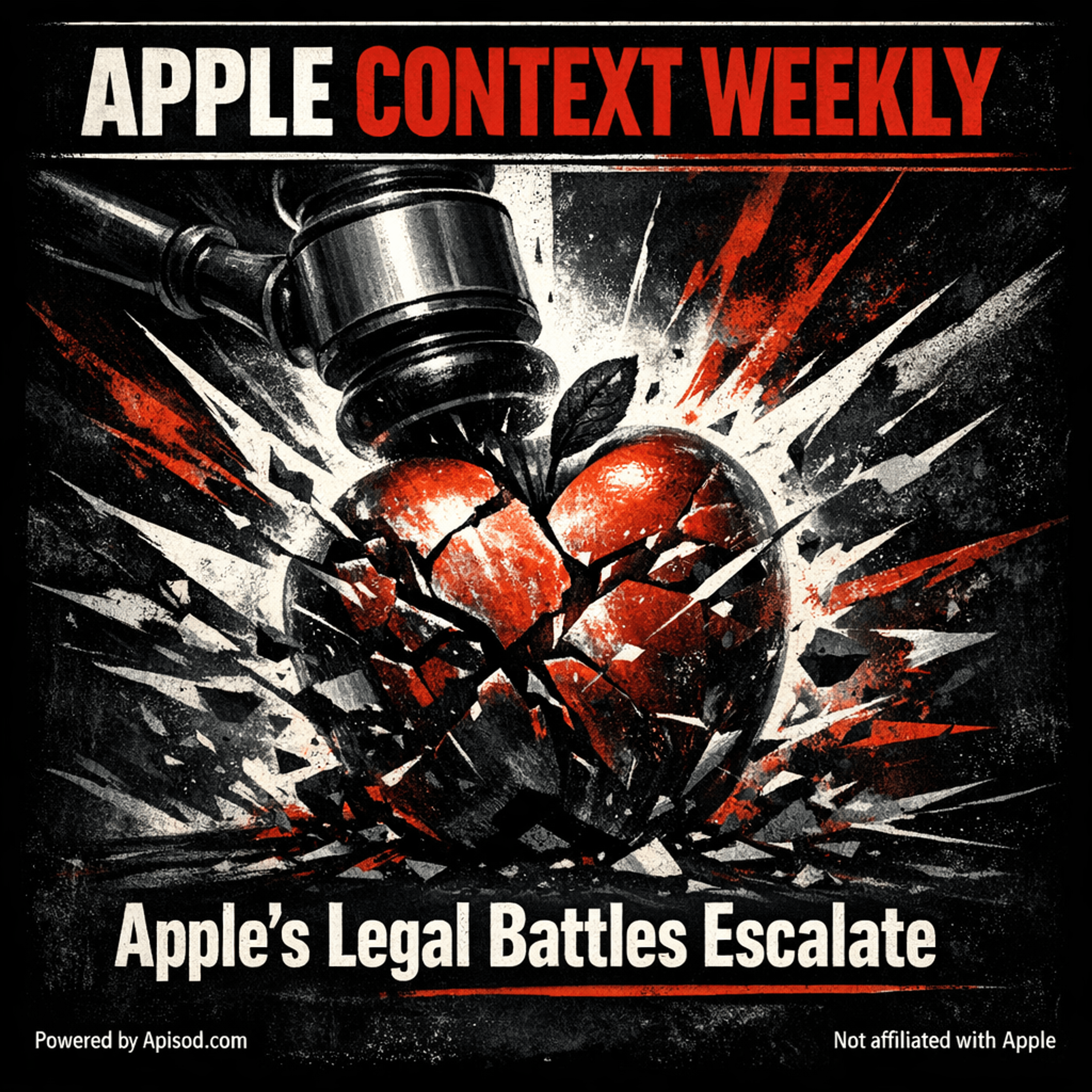 "Apple Faces Legal Battles" episode cover art