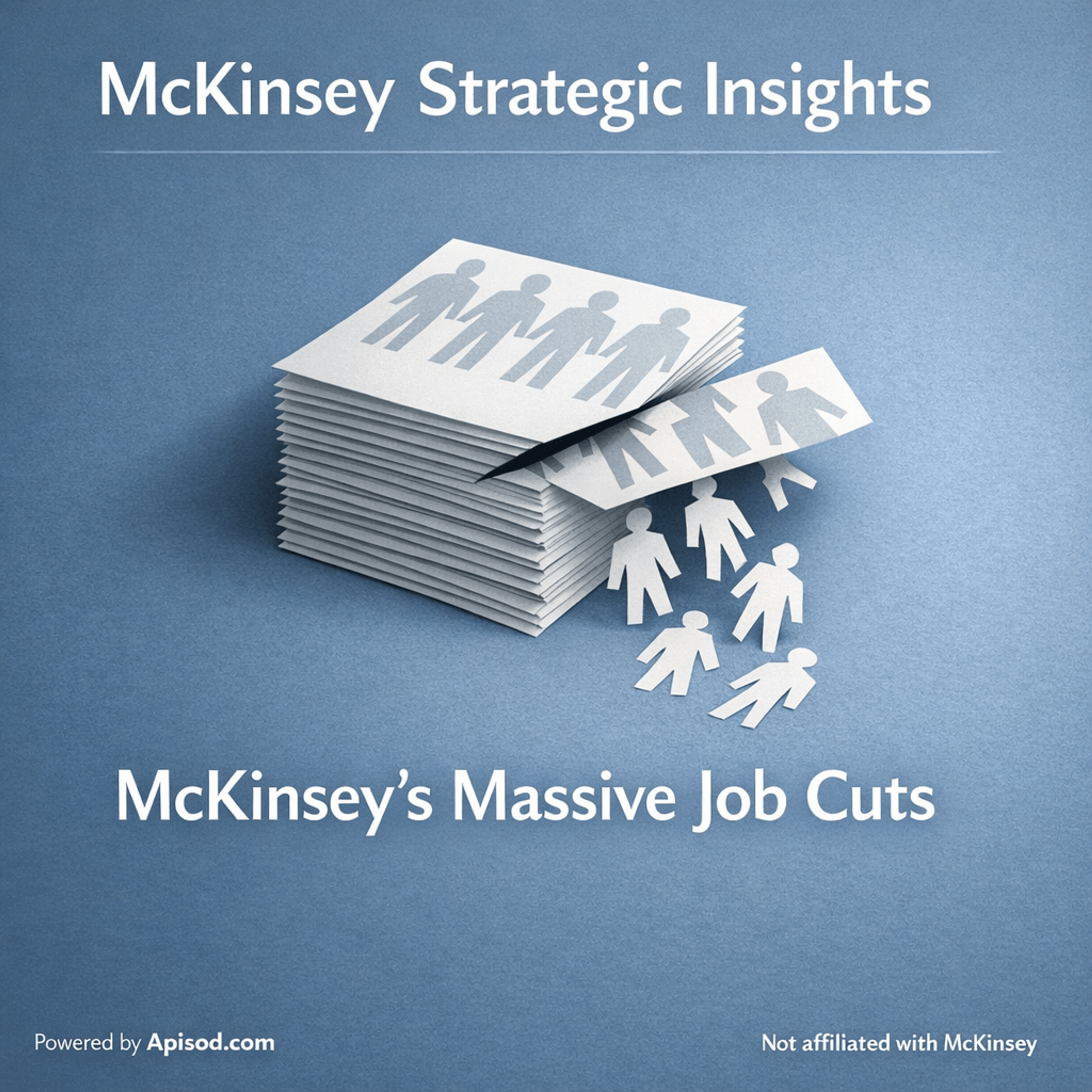 "McKinsey Slashes Thousands of Jobs" episode cover art