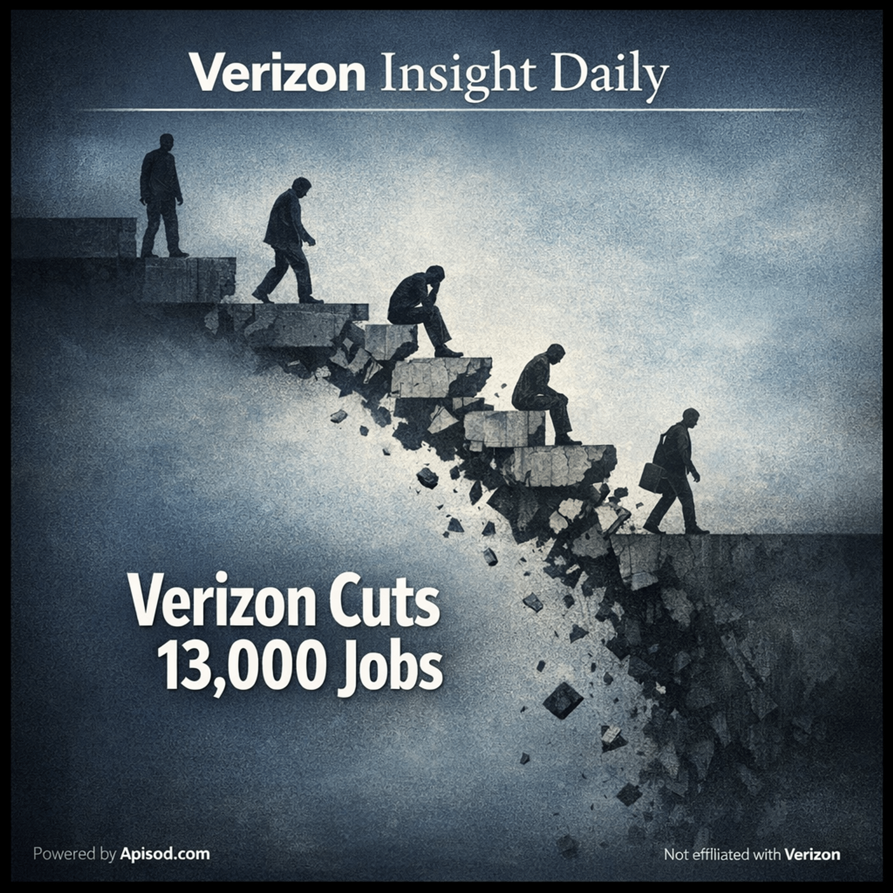 "Verizon Slashes 13,000 Jobs" episode cover art