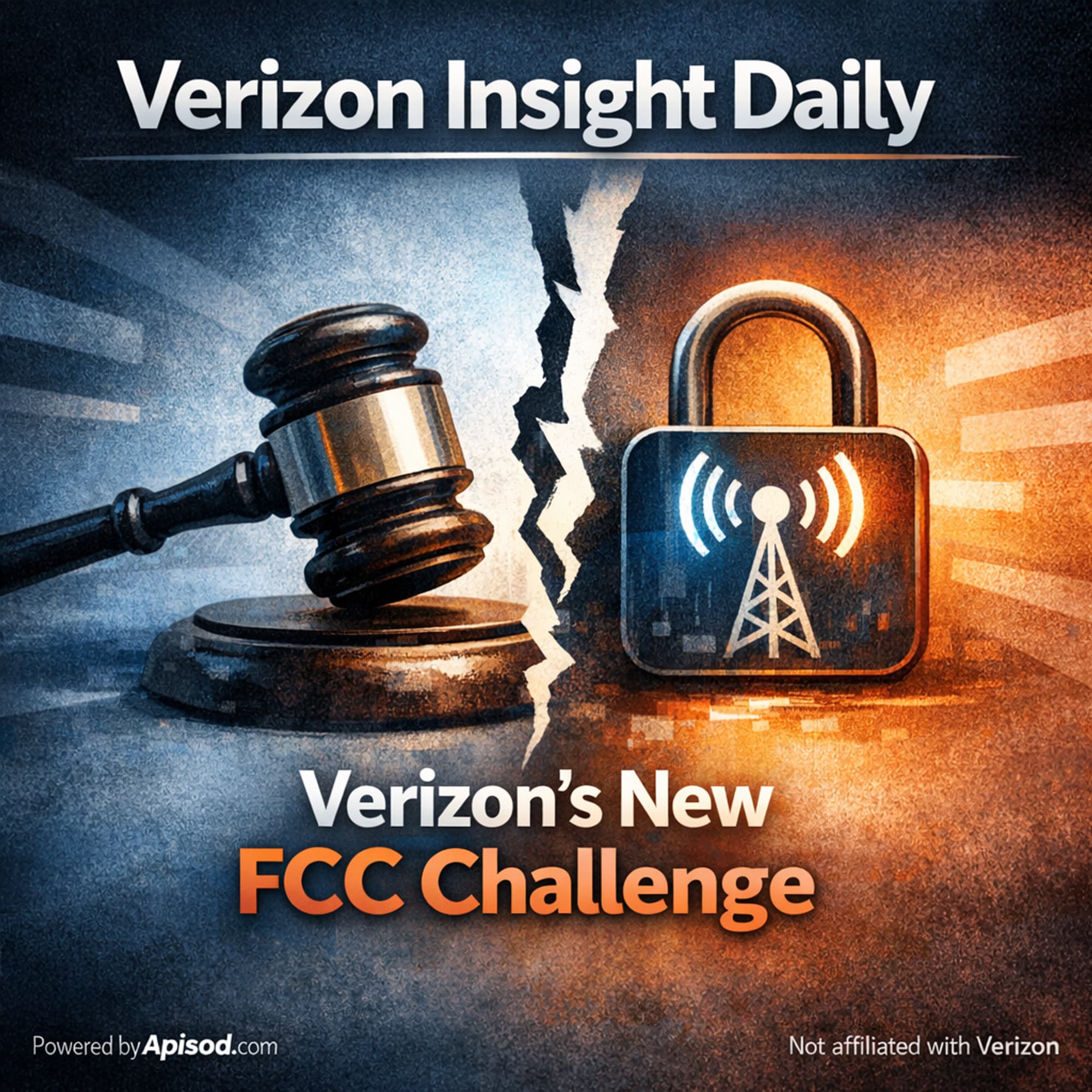 "Verizon Faces FCC Changes, Lawsuit" episode artwork