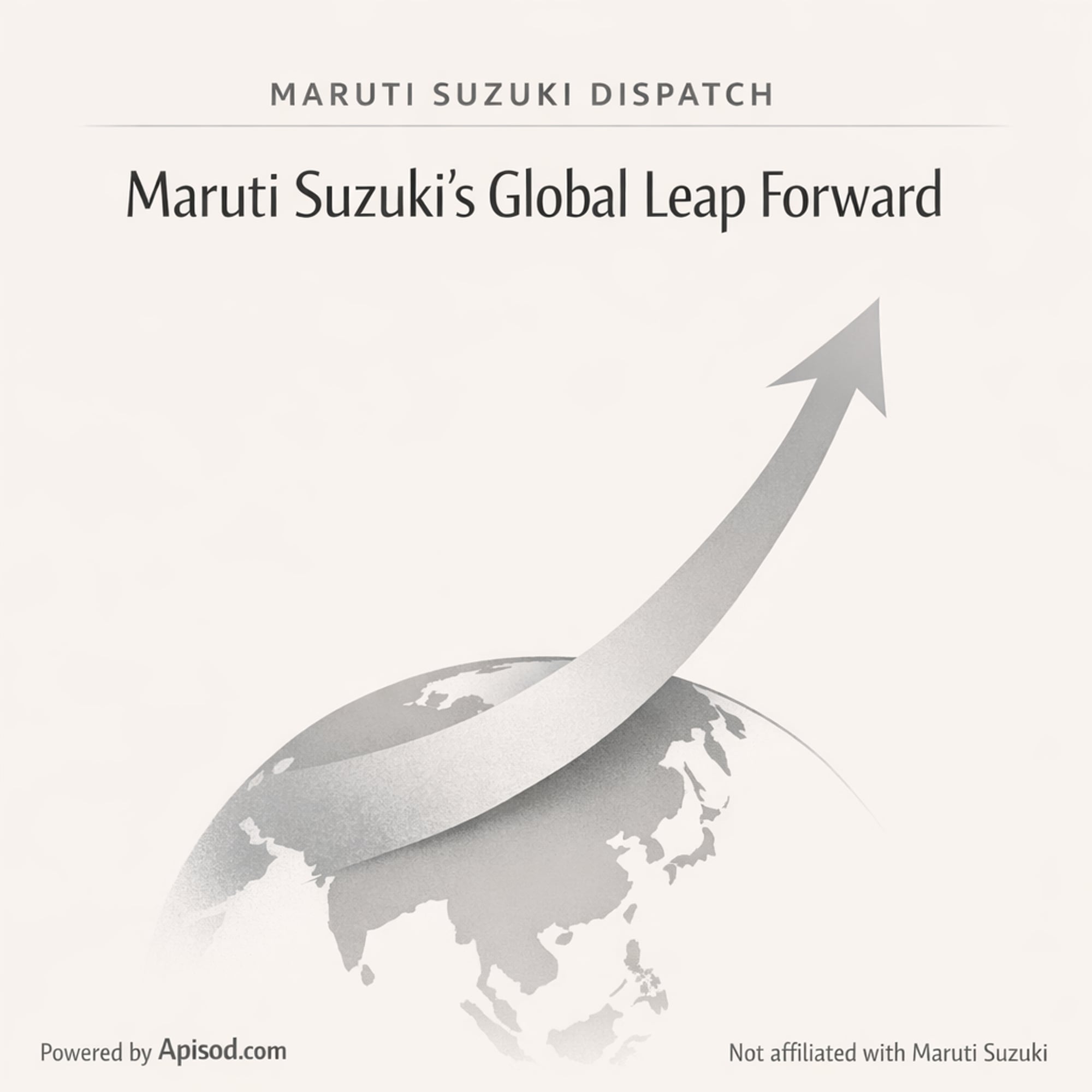 Maruti Suzuki's Global Expansion Leap episode cover art