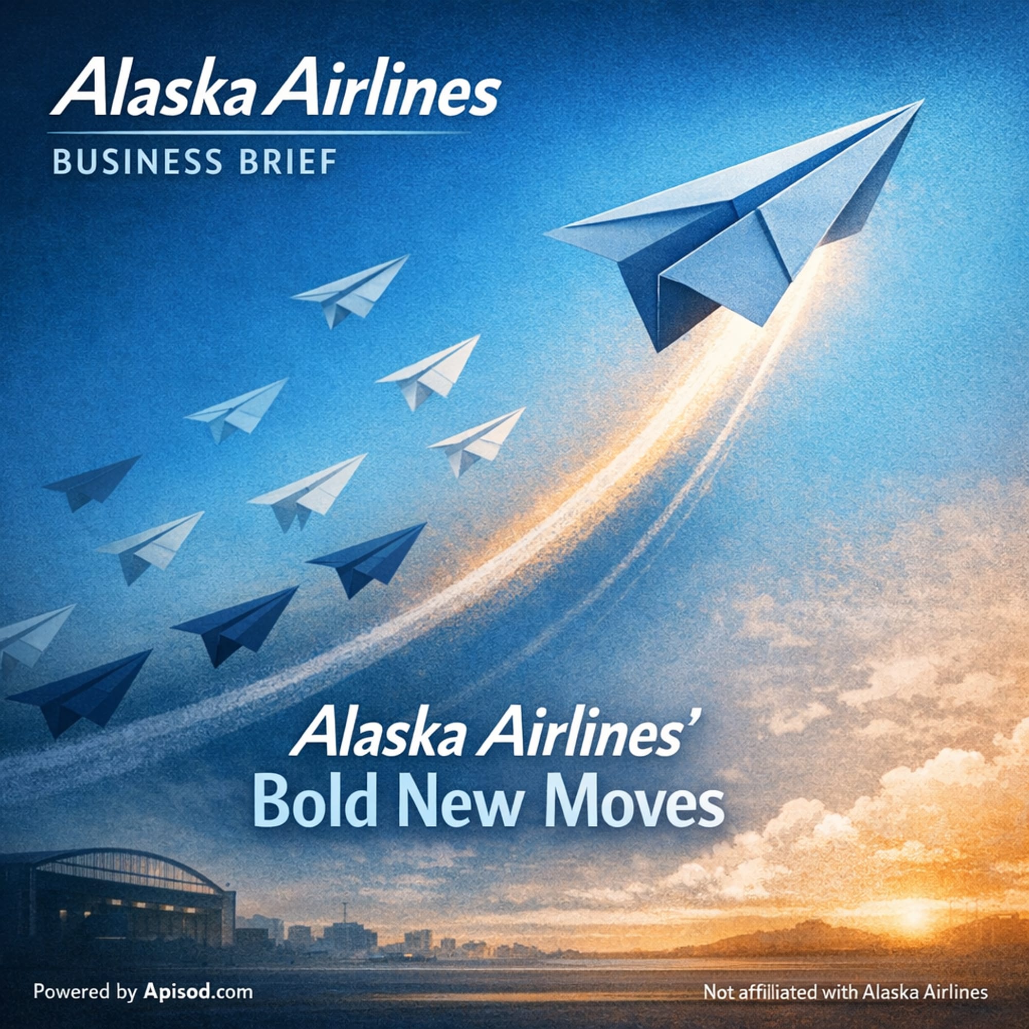 Alaska Airlines' Strategic Expansion episode cover art