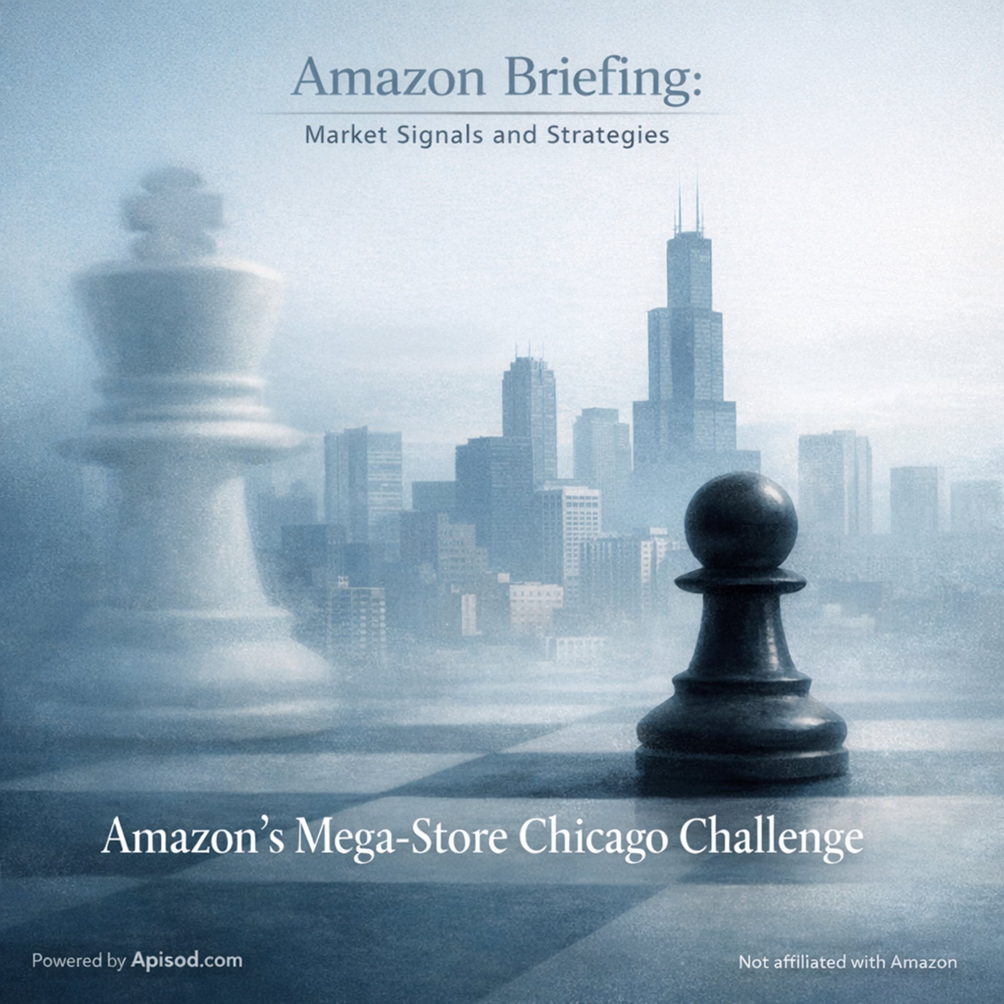 Amazon's Mega-Store vs. Walmart episode cover art