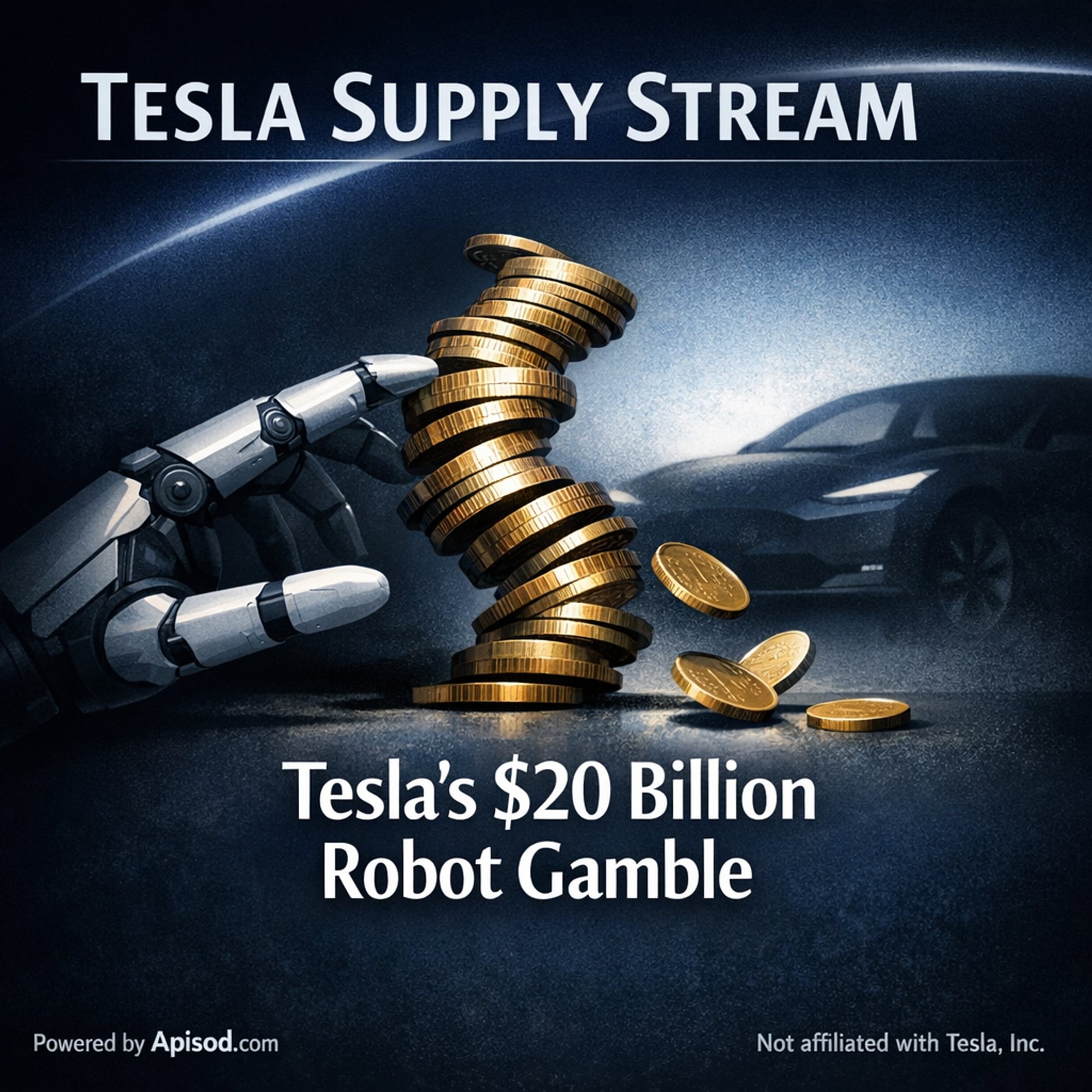 Tesla's $20 Billion AI Gamble episode cover art