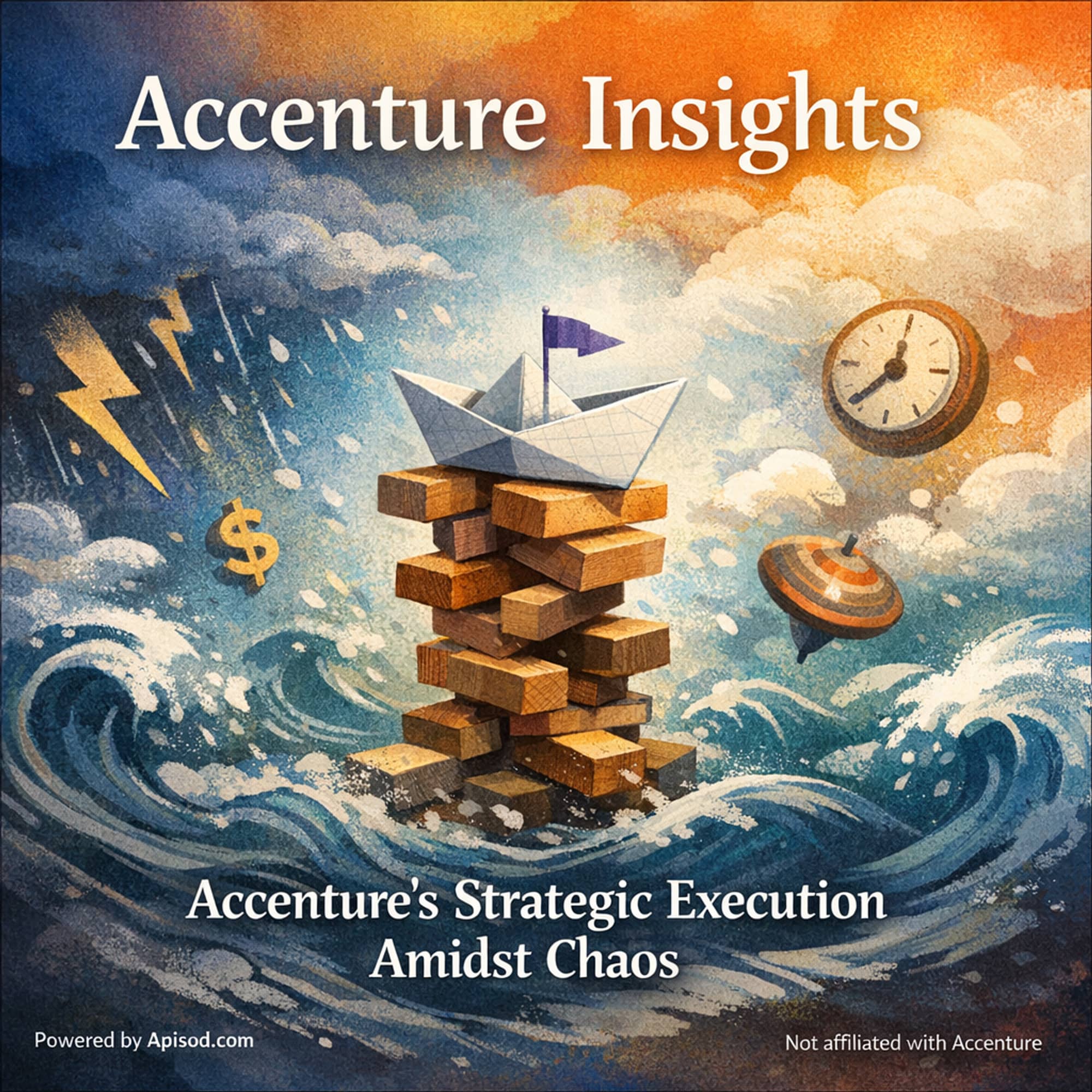 Accenture's Strategy Amidst Economic Turmoil episode cover art