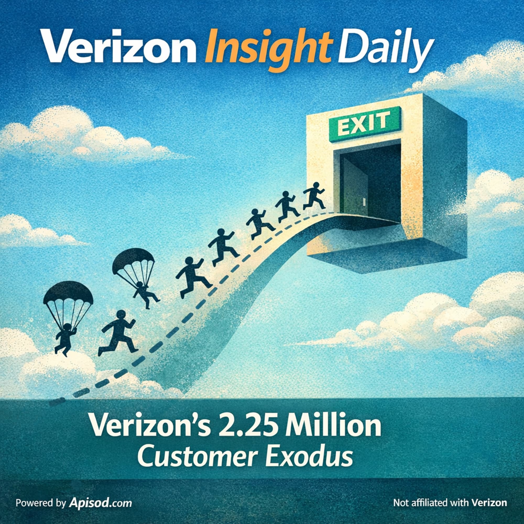 Verizon's 2.25 Million Customer Exodus episode artwork
