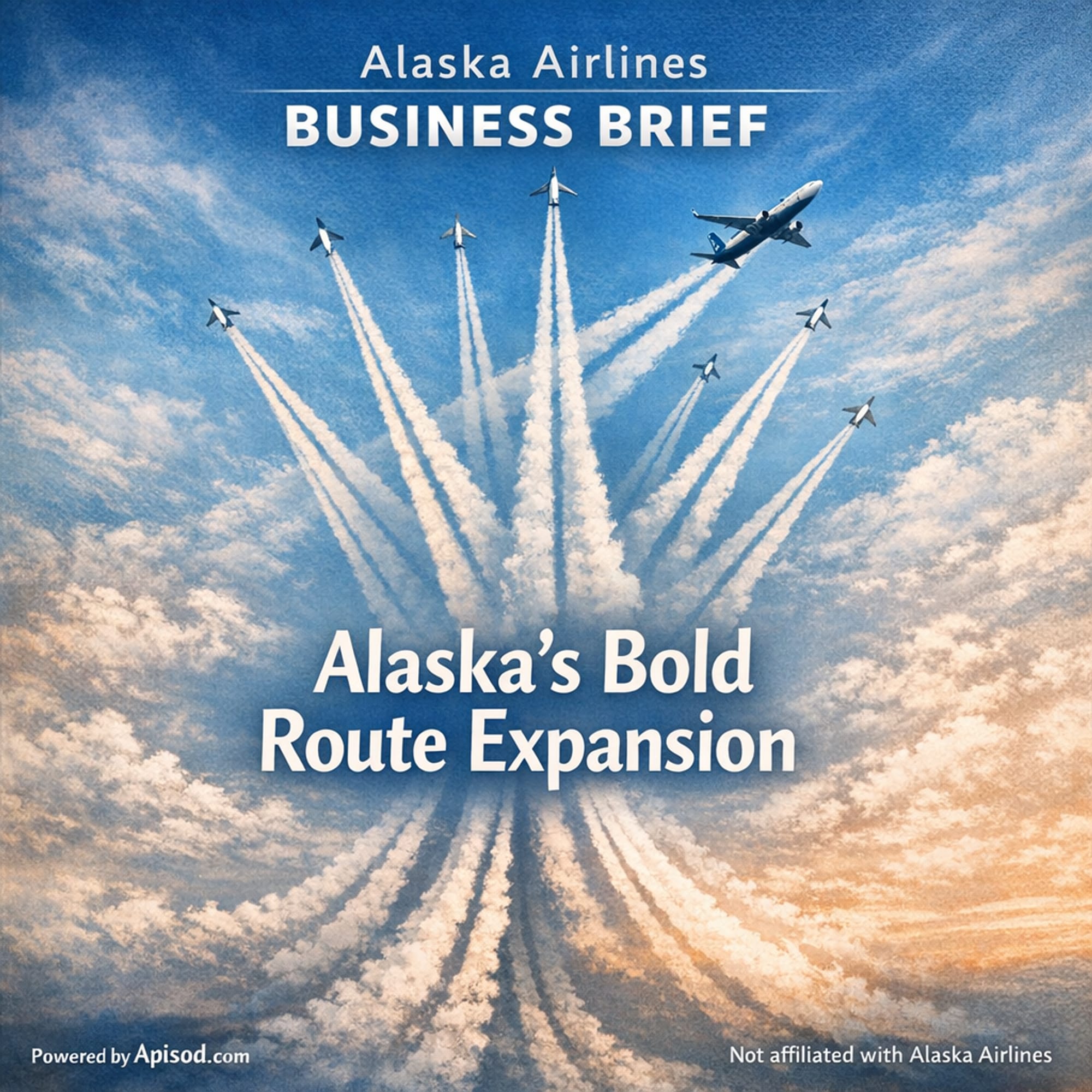 Alaska Airlines' Bold Expansion Moves episode cover art
