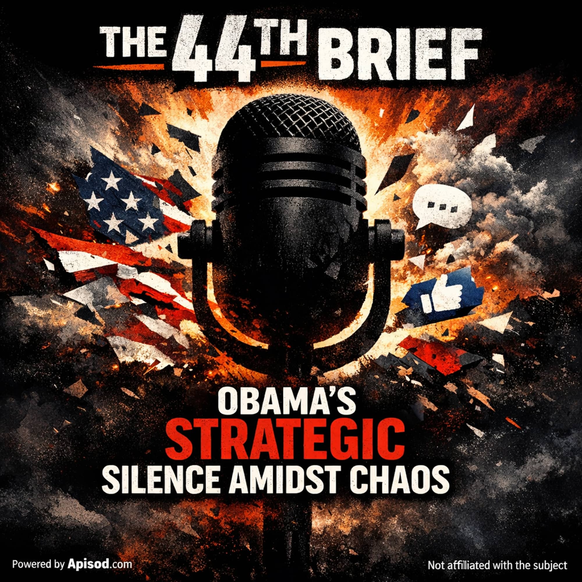 Obama's Silence Amidst Trump's Turmoil episode cover art
