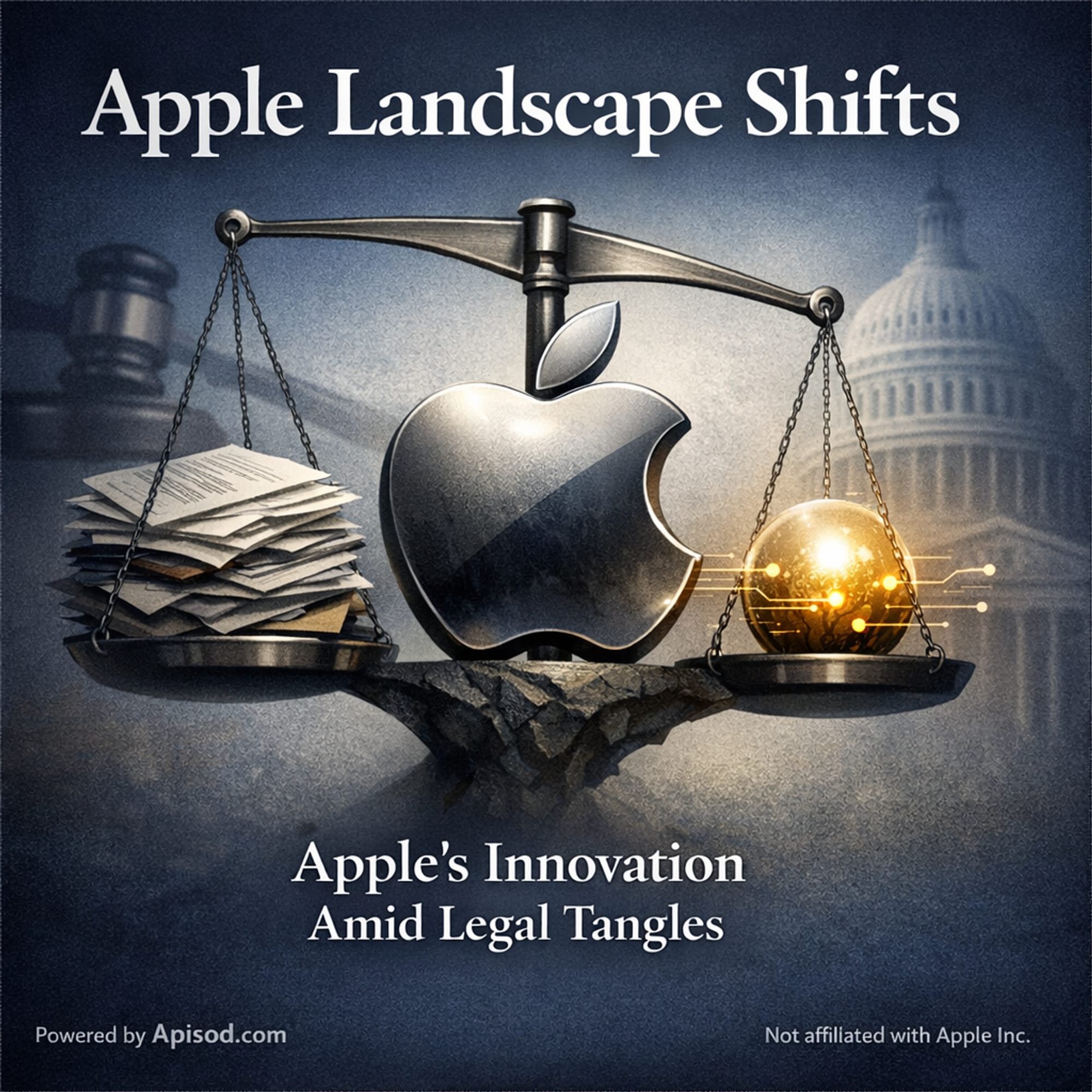 Apple Balances Innovation, Legal Tangles episode cover art