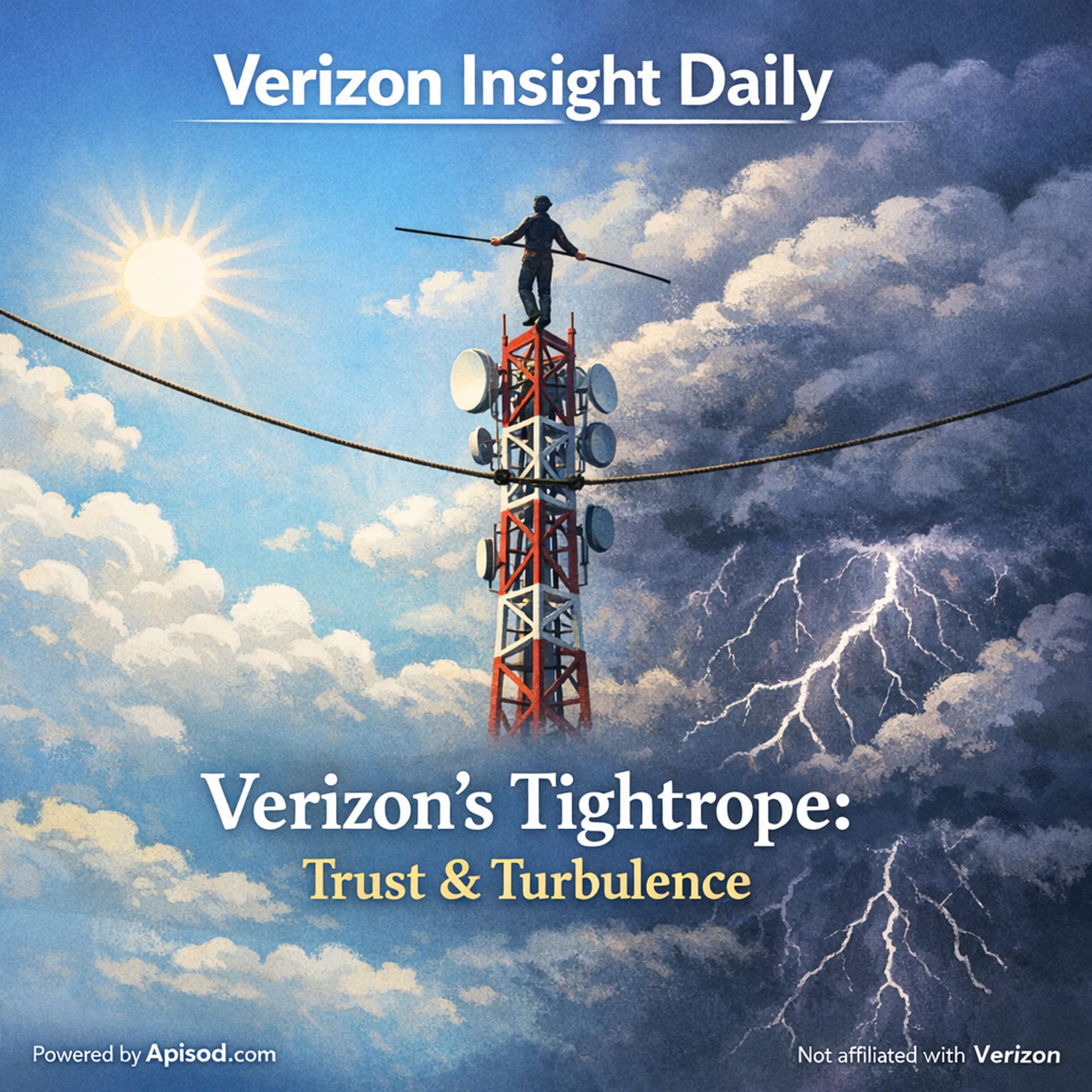 Verizon's Tightrope: Layoffs & Outages episode cover art