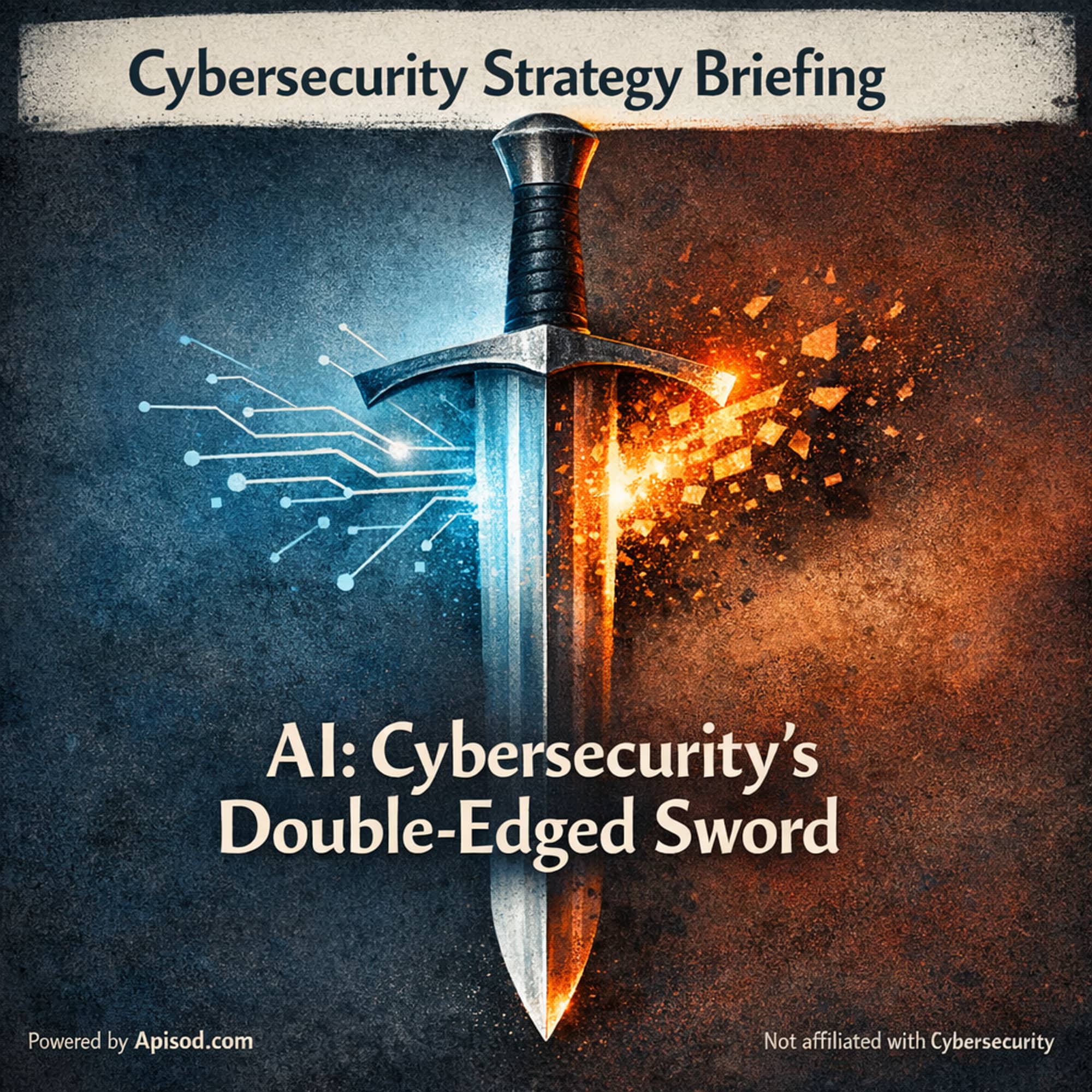 AI: Cybersecurity's Double-Edged Sword episode cover art