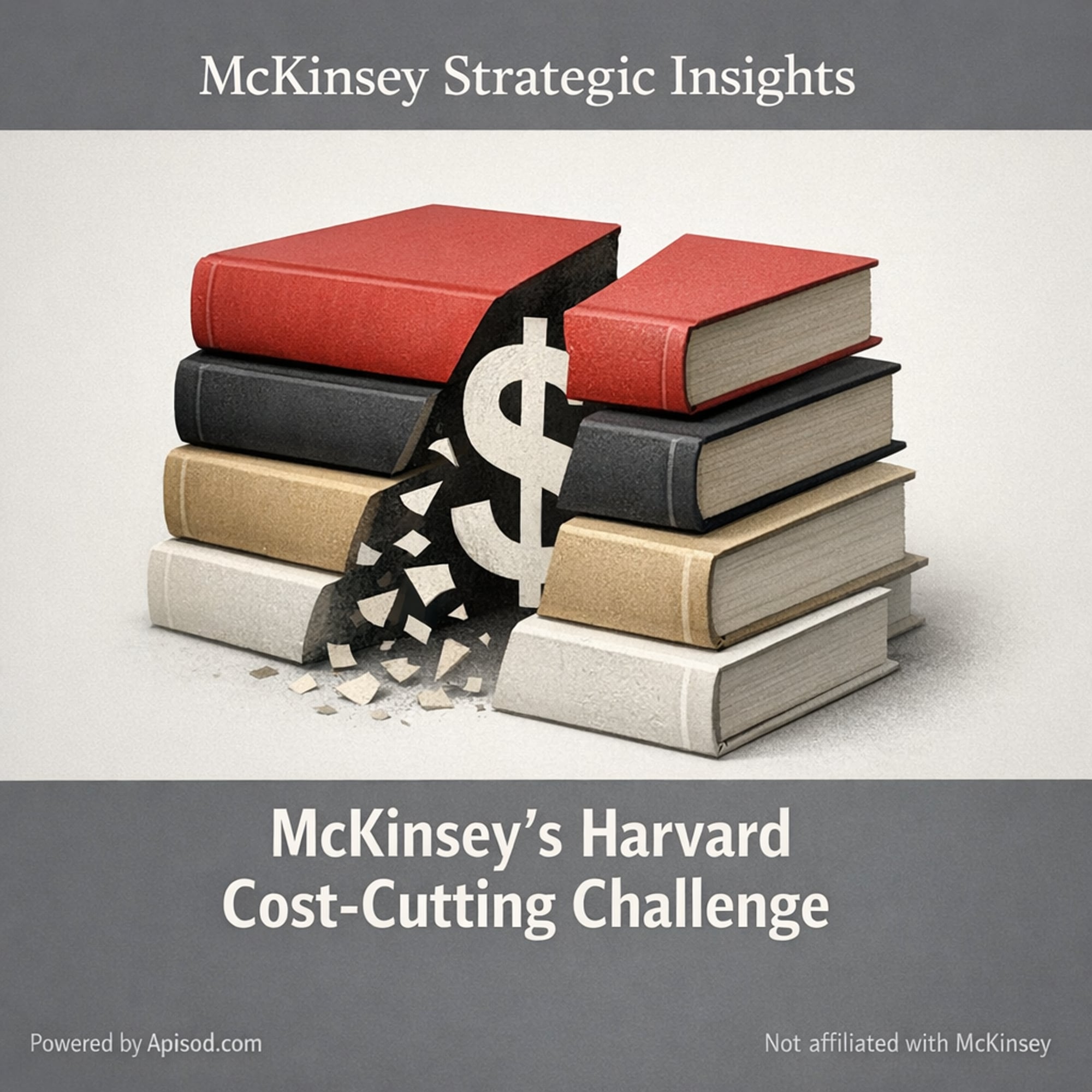 McKinsey's Harvard Cost-Cutting Challenge episode cover art