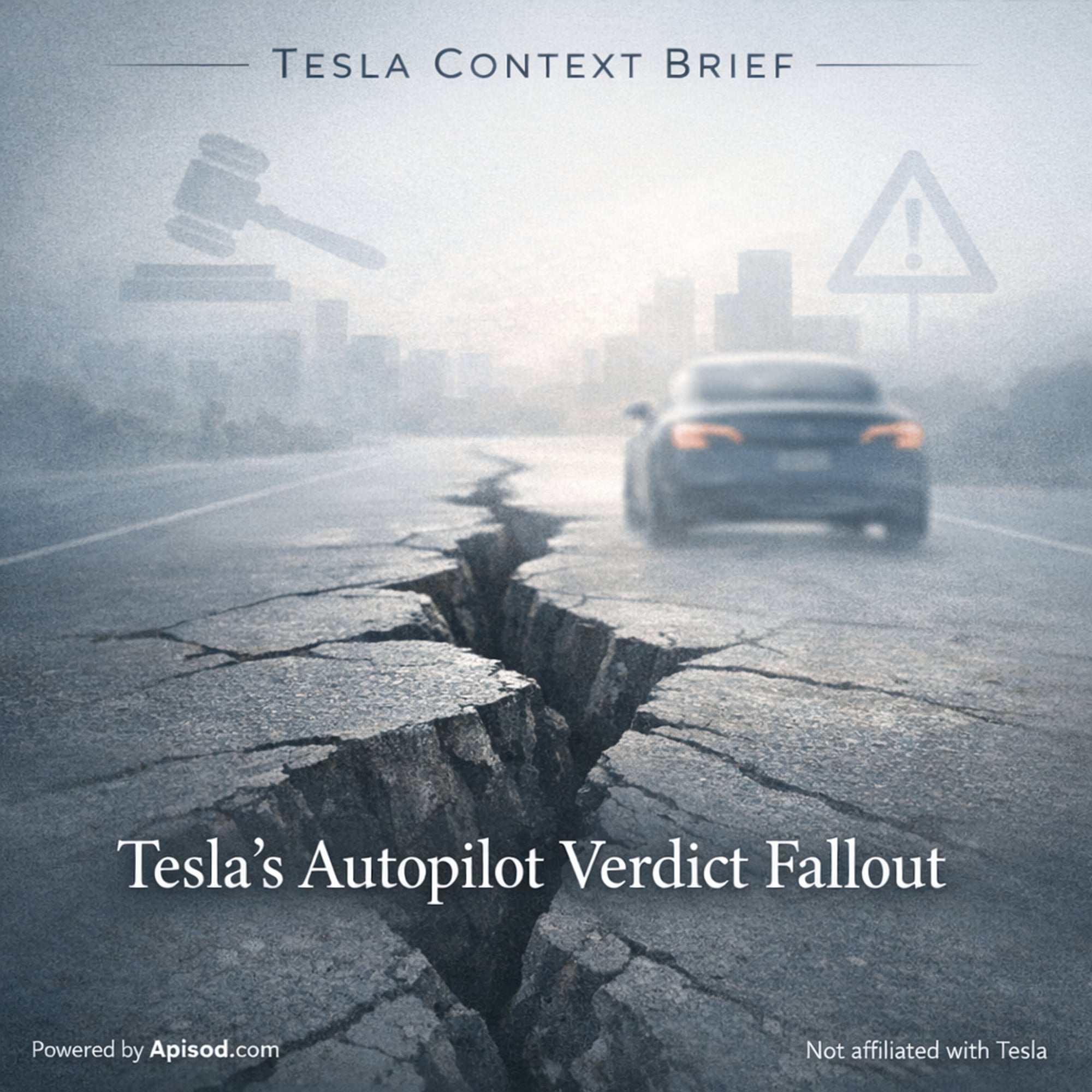 Tesla's $243M Autopilot Verdict episode cover art