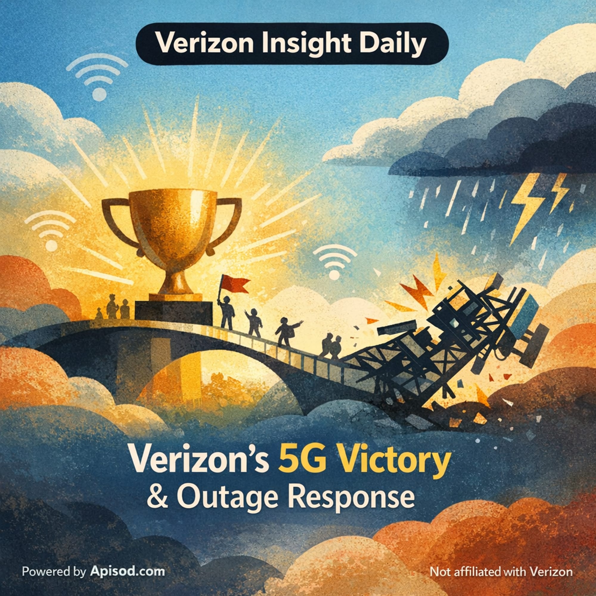 Verizon's 5G Victory & Network Challenges episode artwork