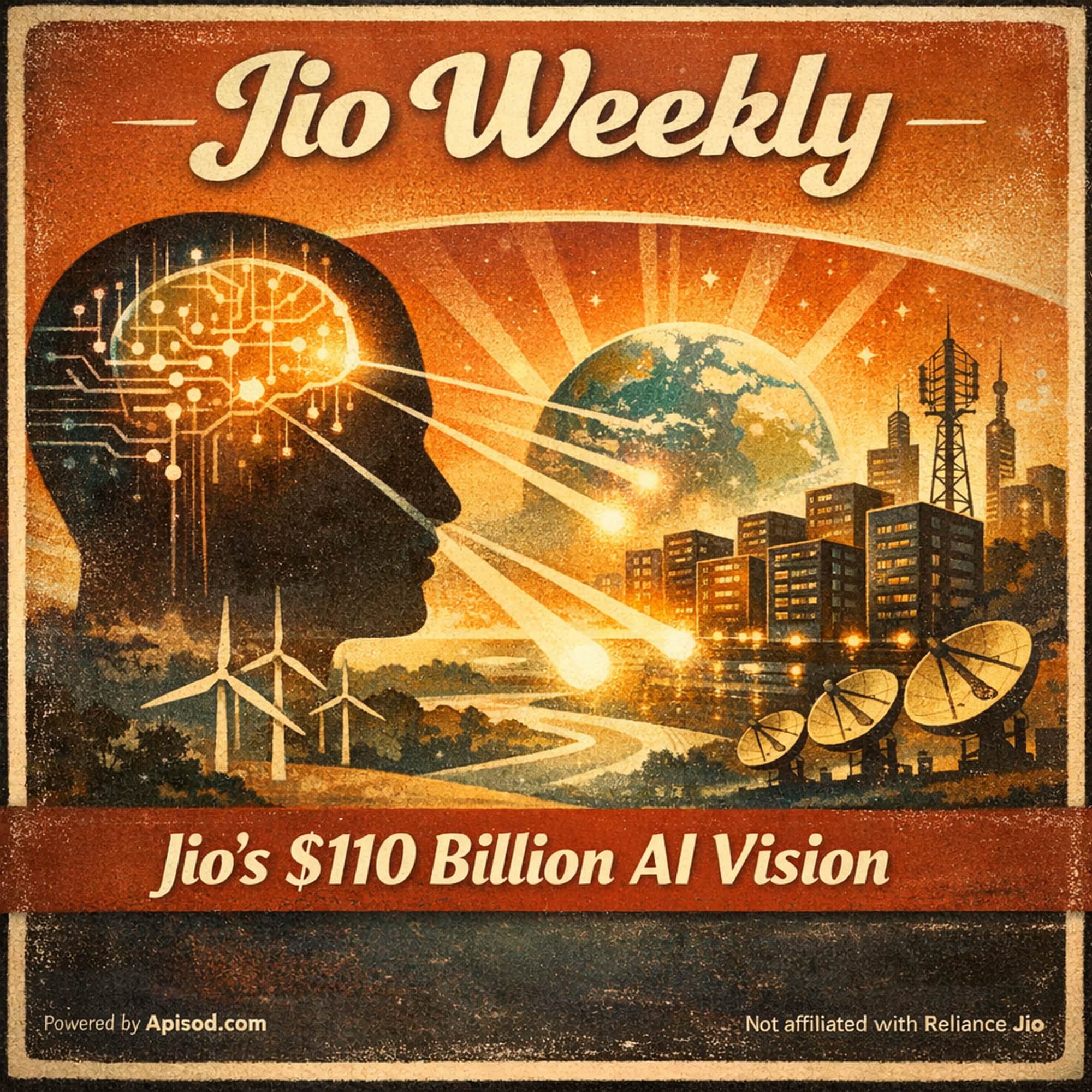 Jio's $110 Billion AI Odyssey episode cover art