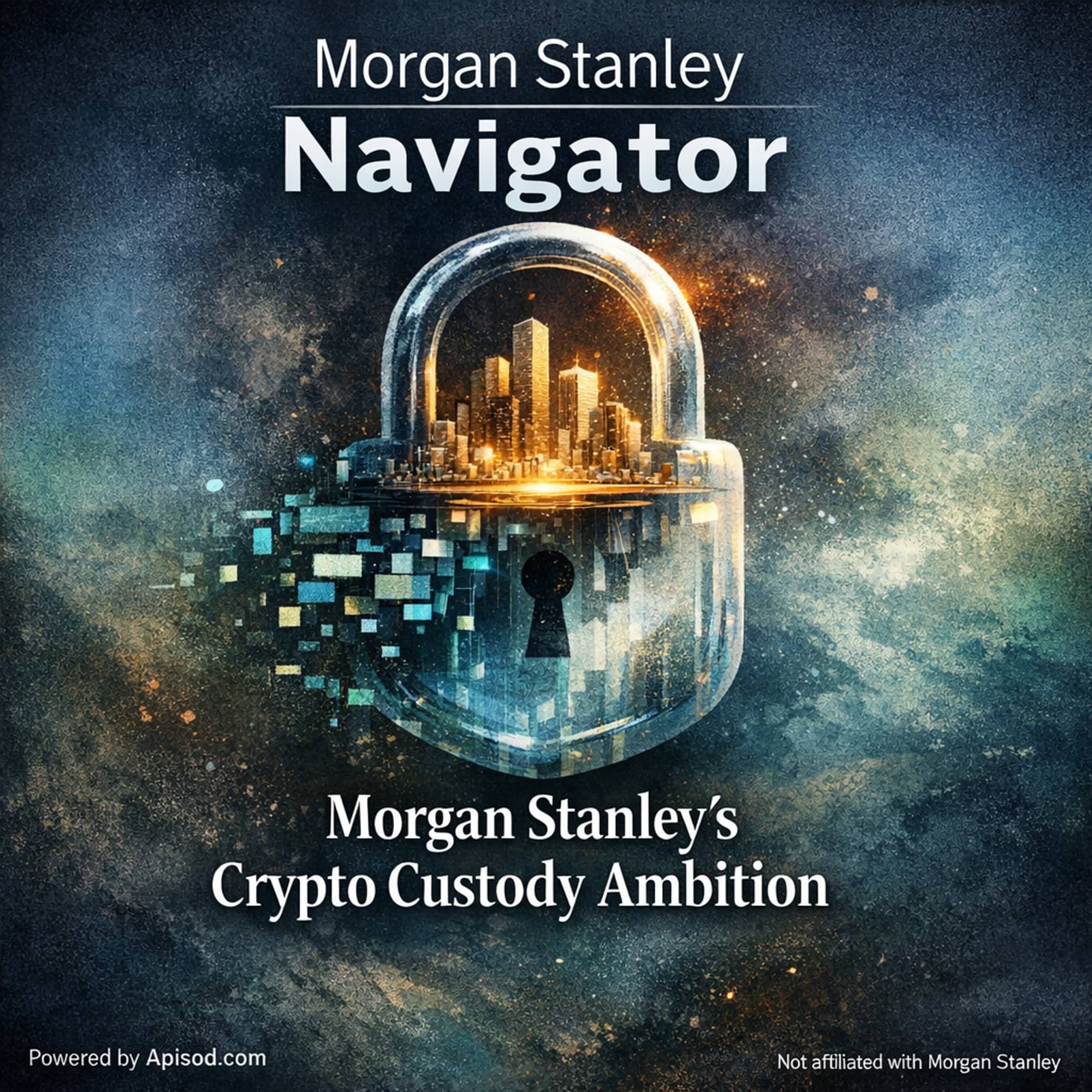 Morgan Stanley's Crypto Custody Ambition episode cover art