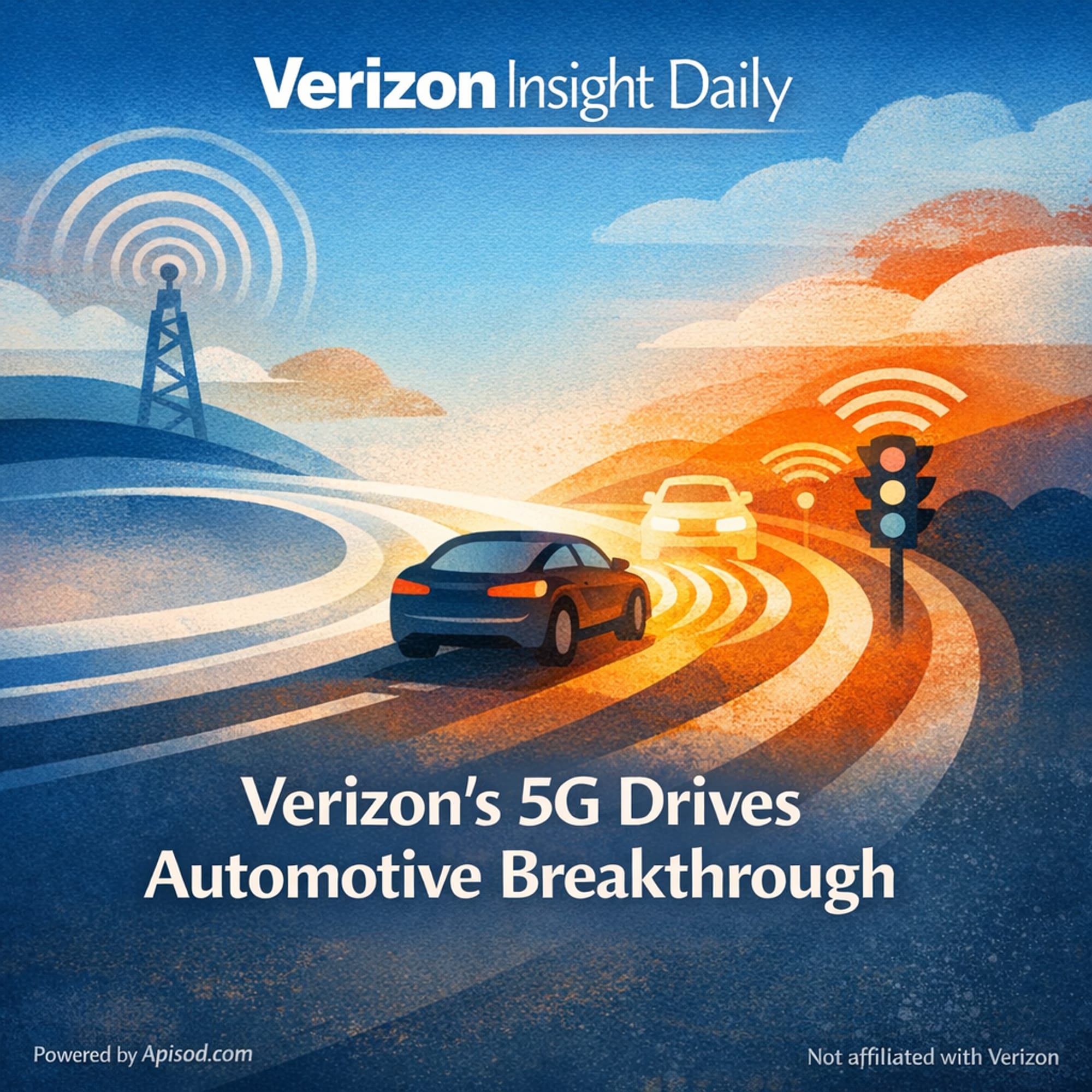 Verizon's 5G Drives Automotive Breakthrough episode artwork