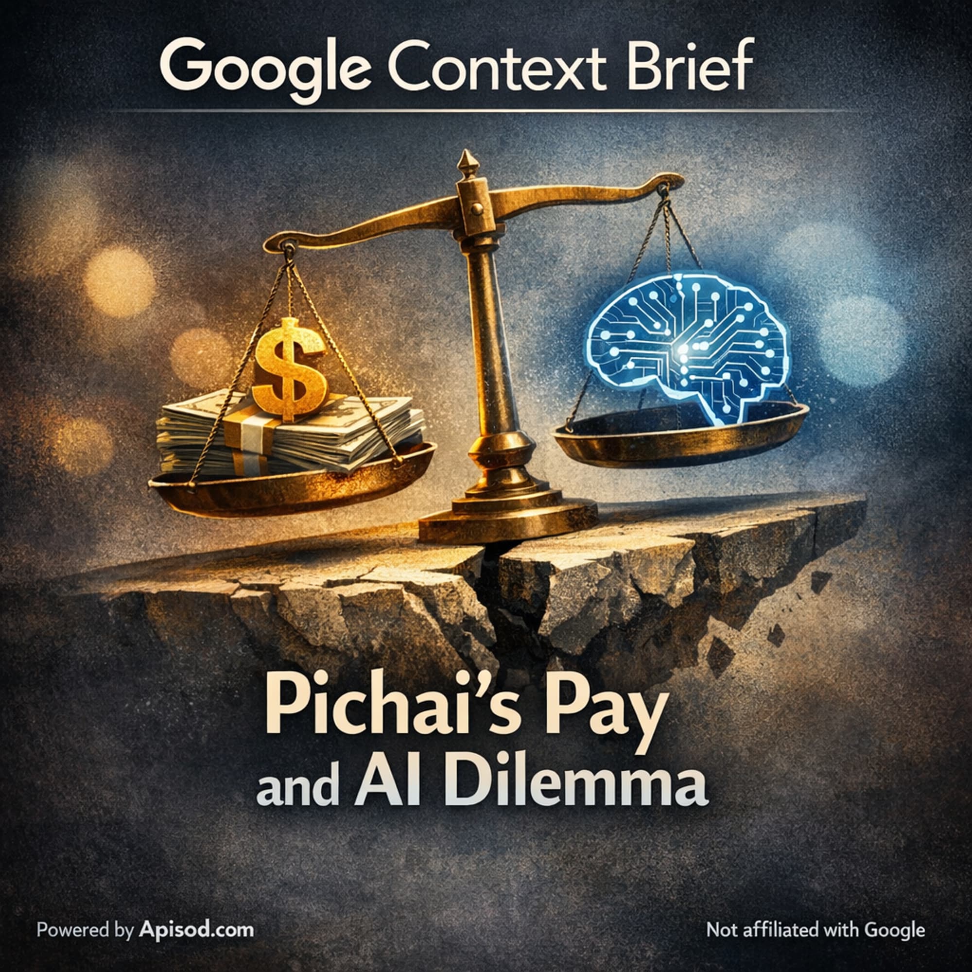 Pichai's Pay and AI Dilemma episode cover art