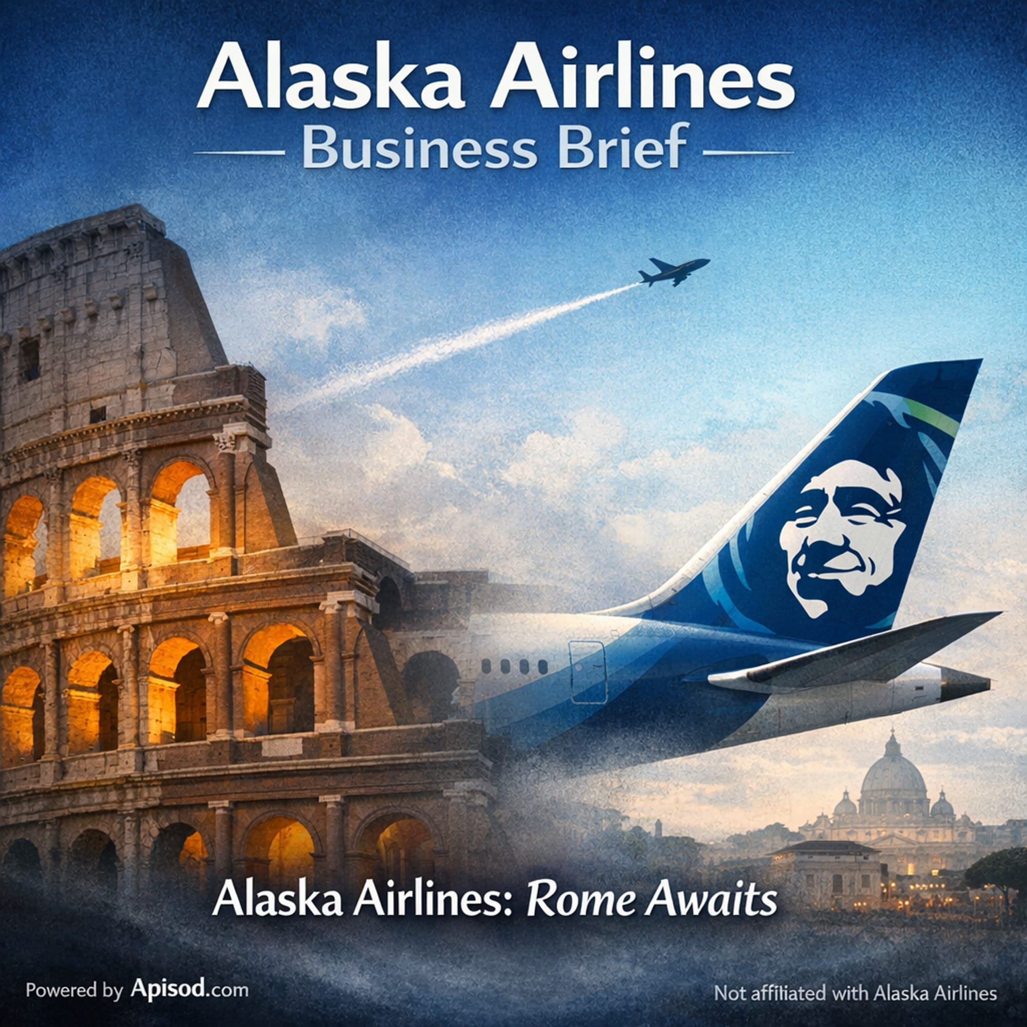 Alaska Airlines: Rome Awaits episode cover art
