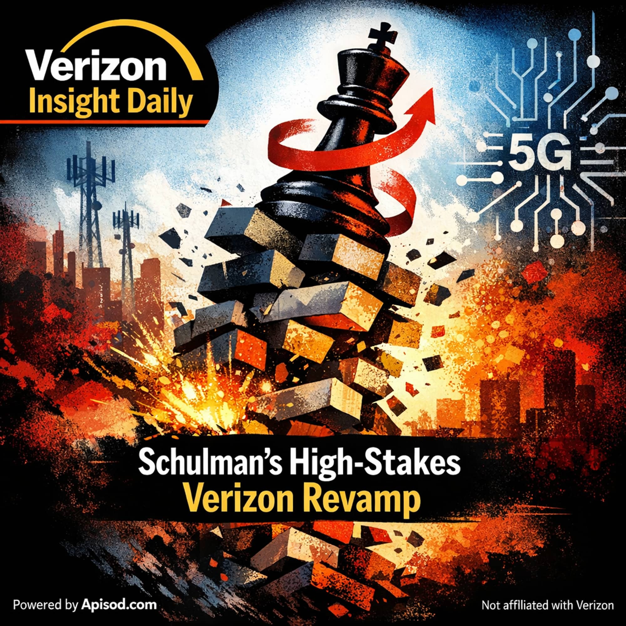 Schulman's High-Stakes Verizon Revamp episode artwork