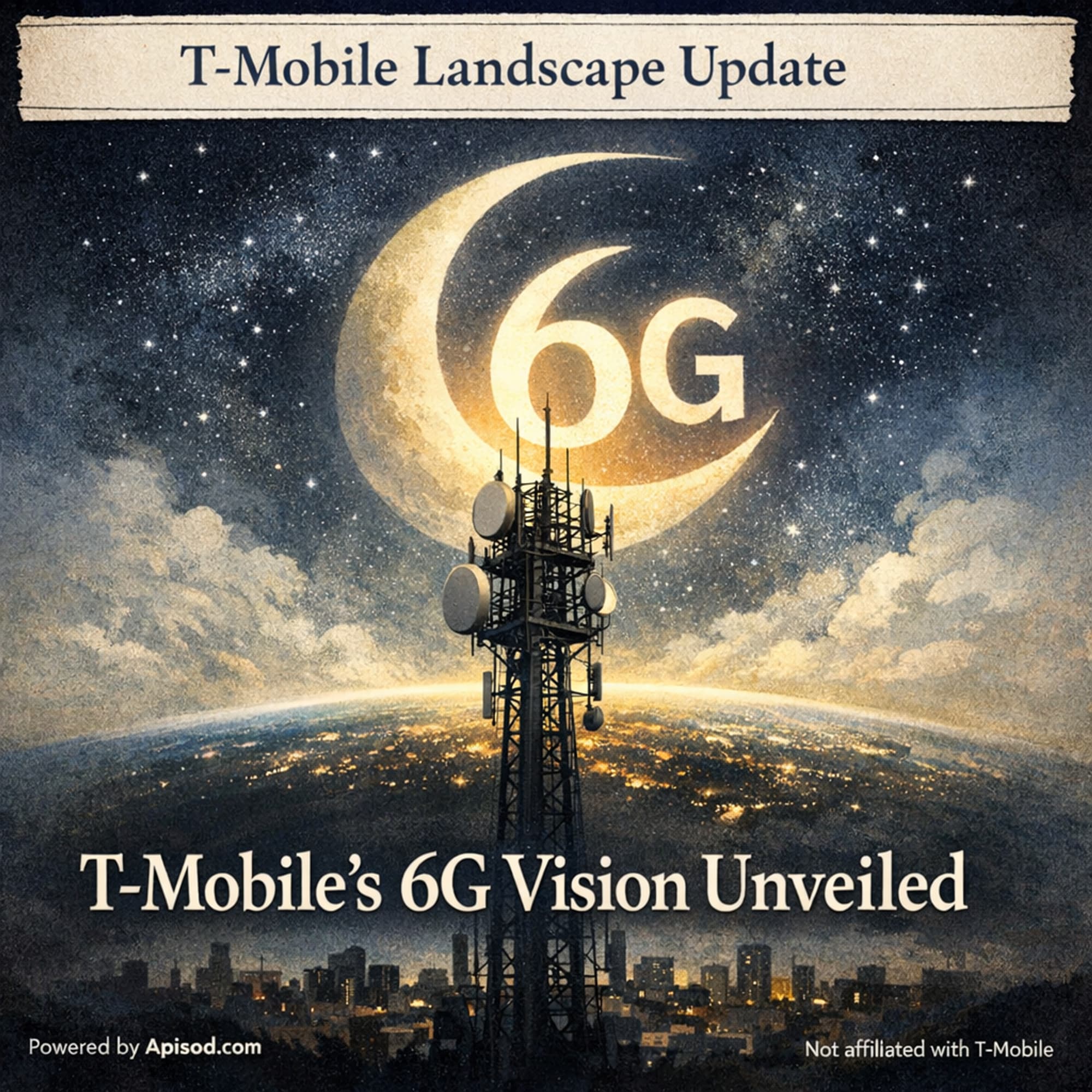 T-Mobile's 6G Vision Unveiled episode cover art