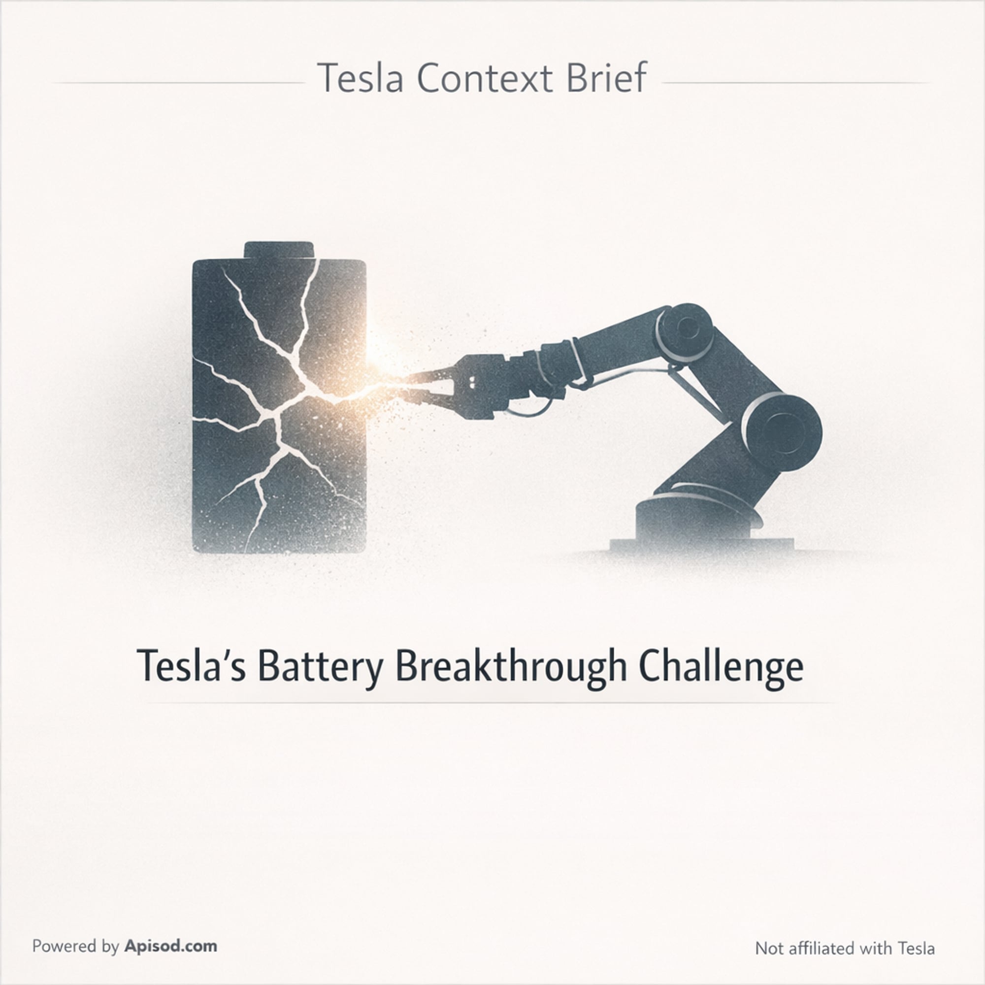 Tesla's Battery Breakthrough Challenge episode cover art