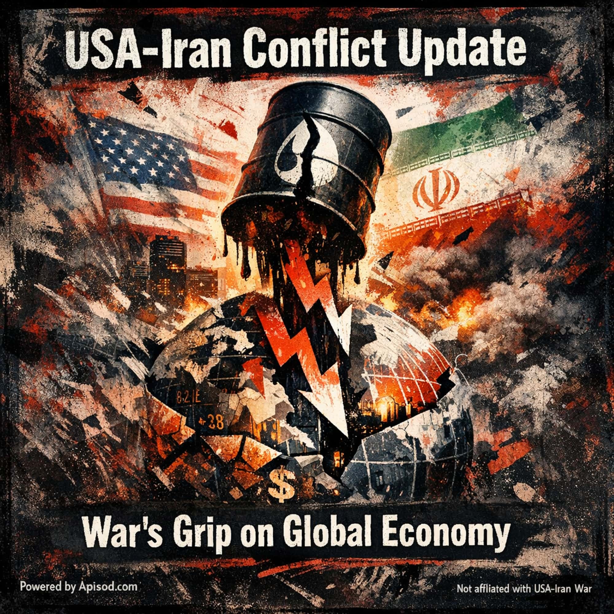 War's Grip on Global Economy episode cover art
