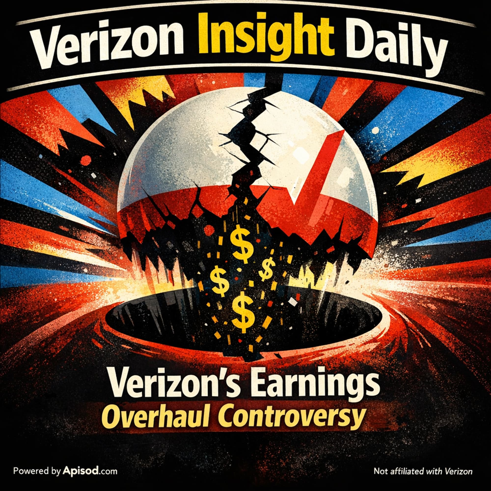 Verizon's Earnings Overhaul Controversy episode cover art