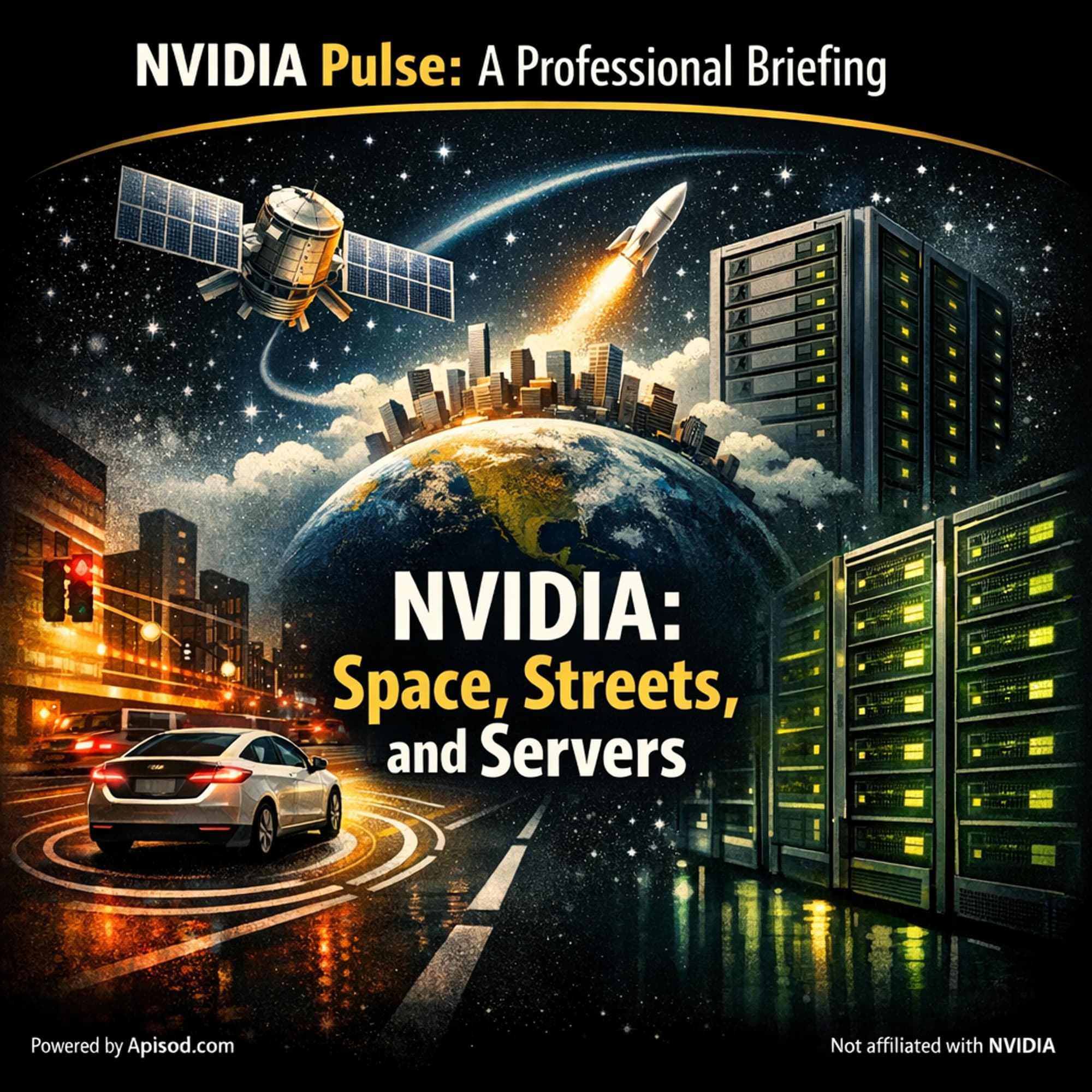 NVIDIA: Space, Streets, and Servers episode cover art
