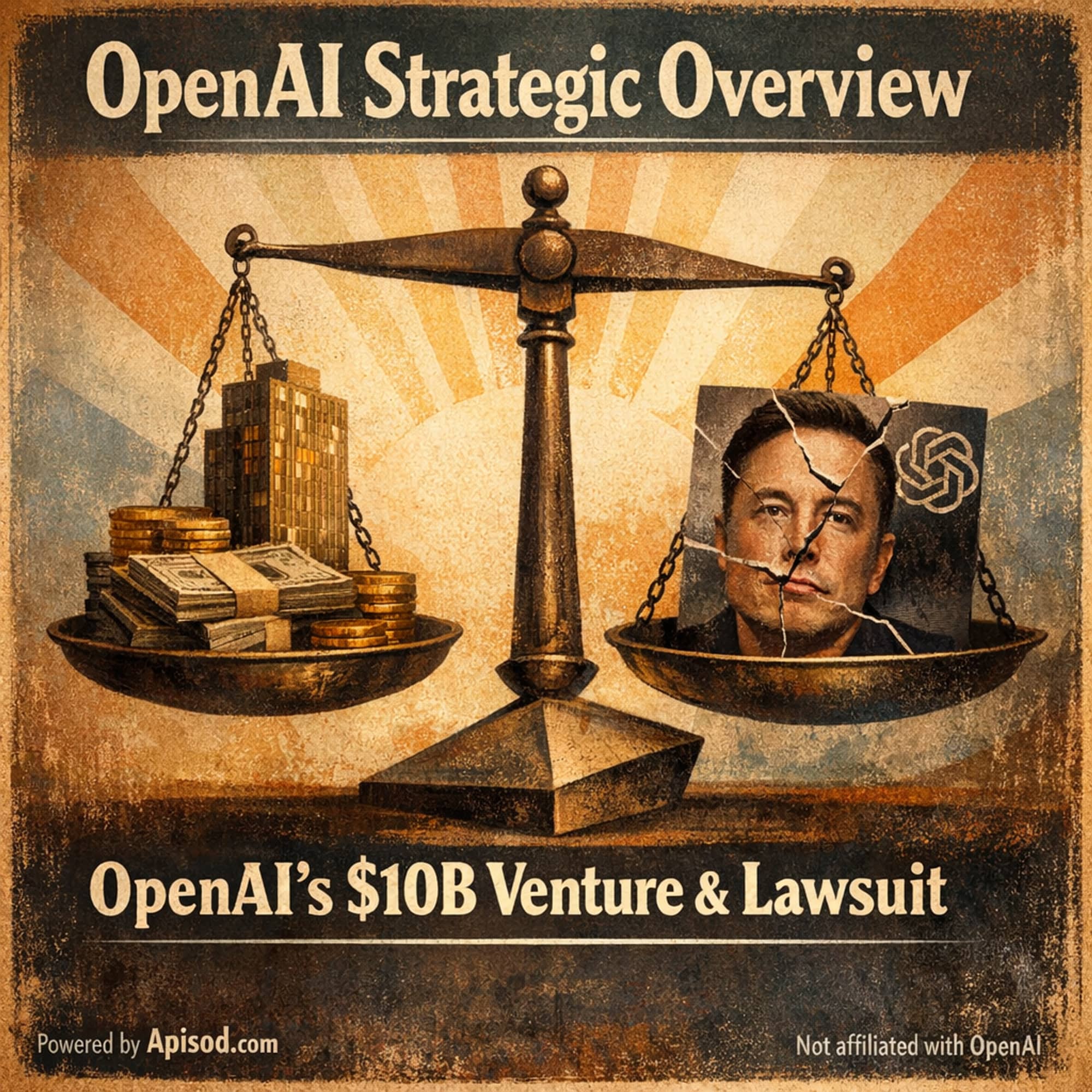 OpenAI's $10B Venture & Lawsuit episode cover art