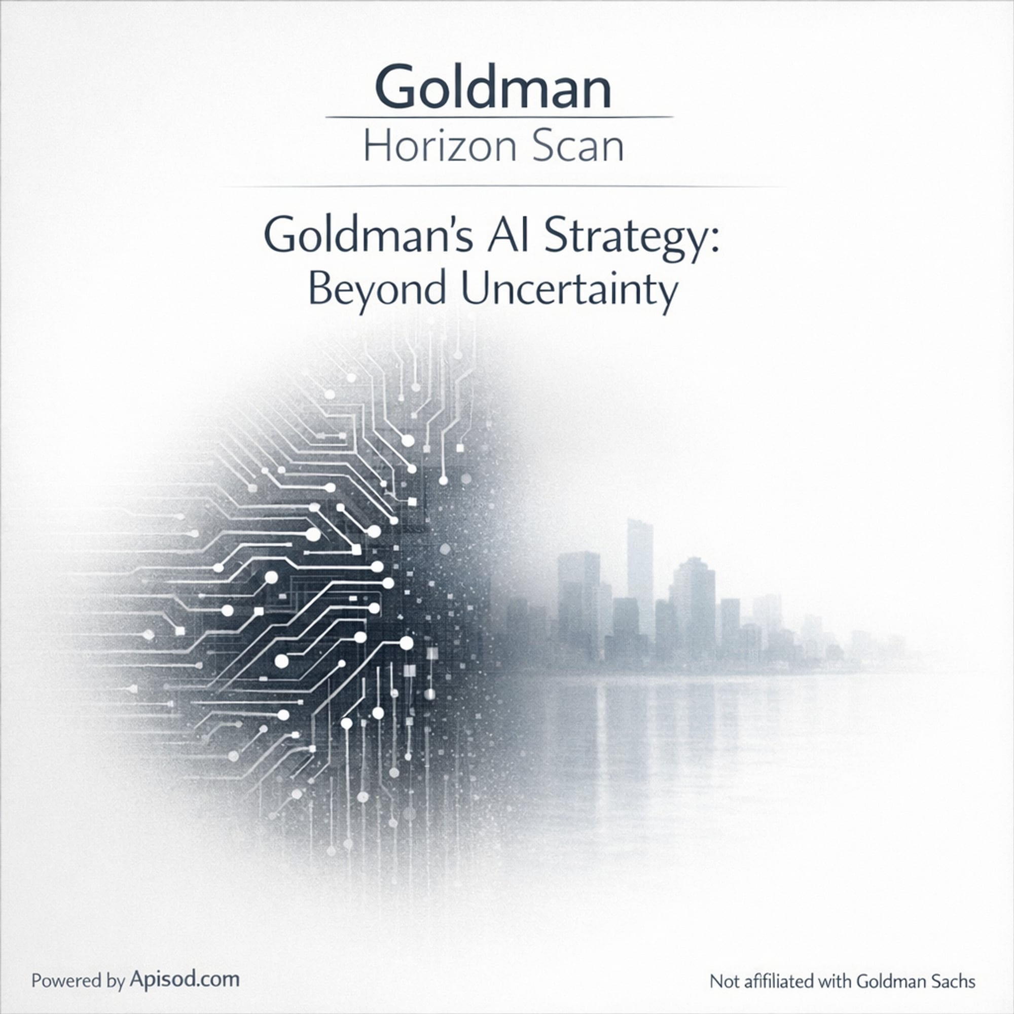 Goldman's AI Strategy: Beyond Uncertainty episode cover art