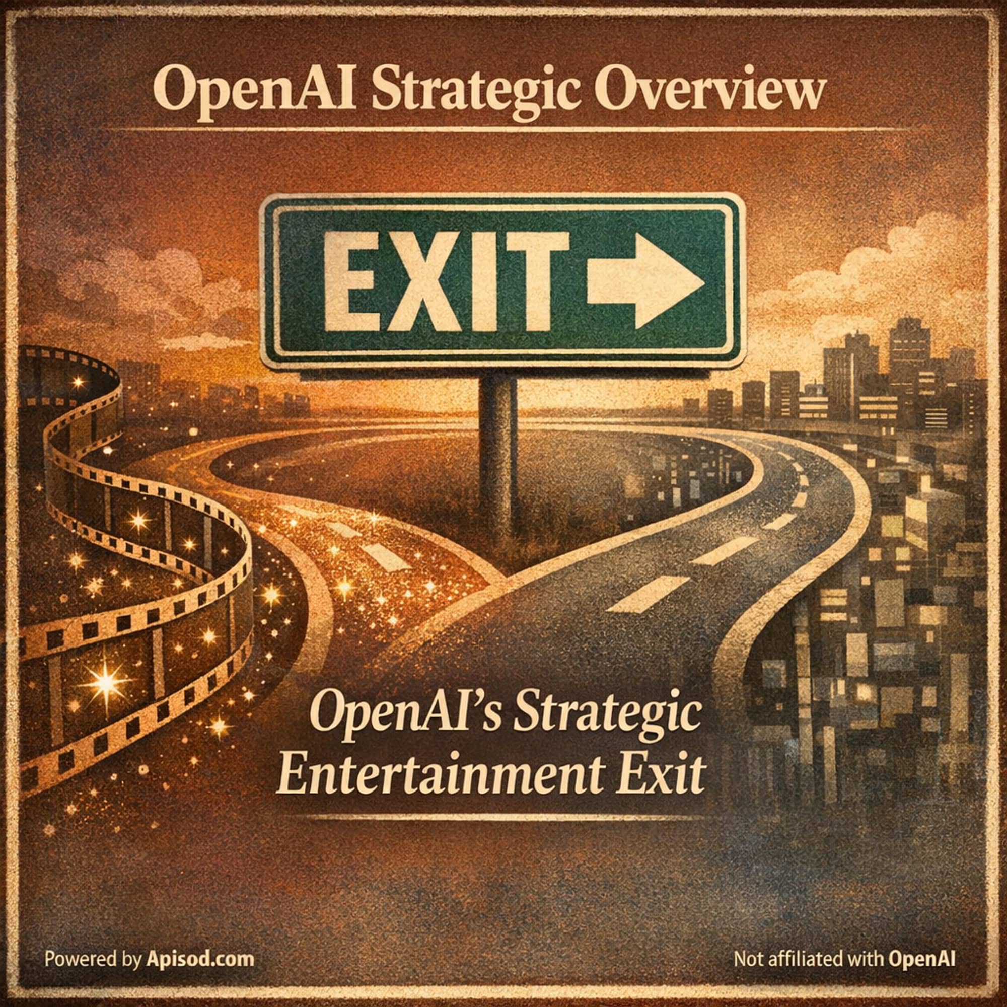 OpenAI's Strategic Entertainment Exit episode cover art