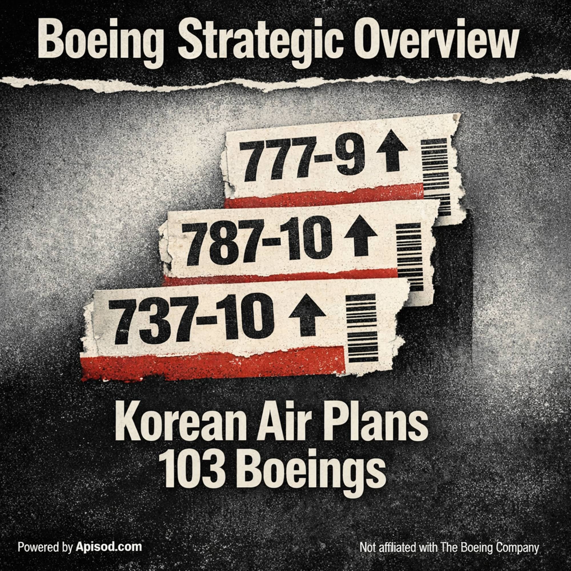 Korean Air Plans 103 Boeings episode cover art