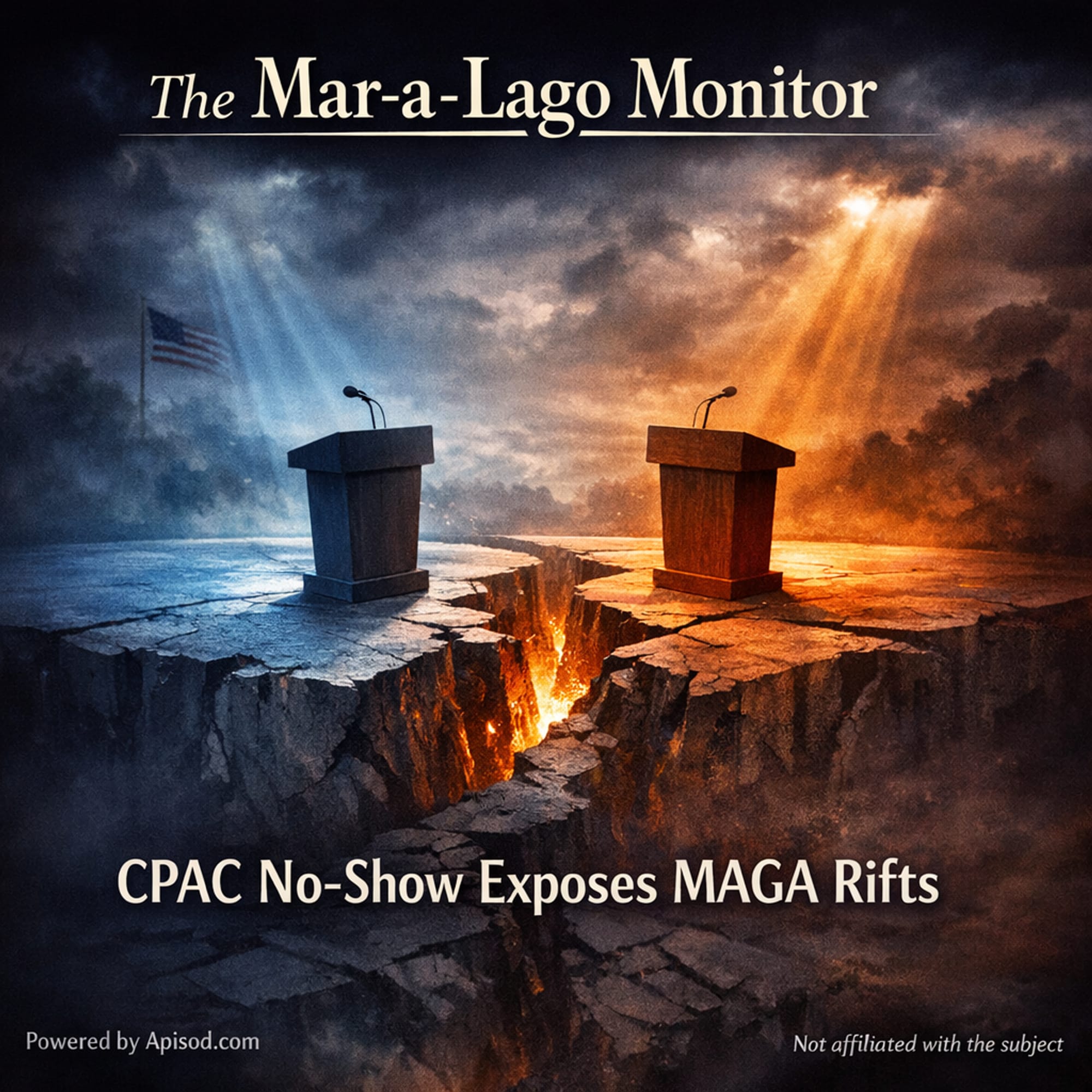 CPAC No-Show Exposes MAGA Rifts episode cover art