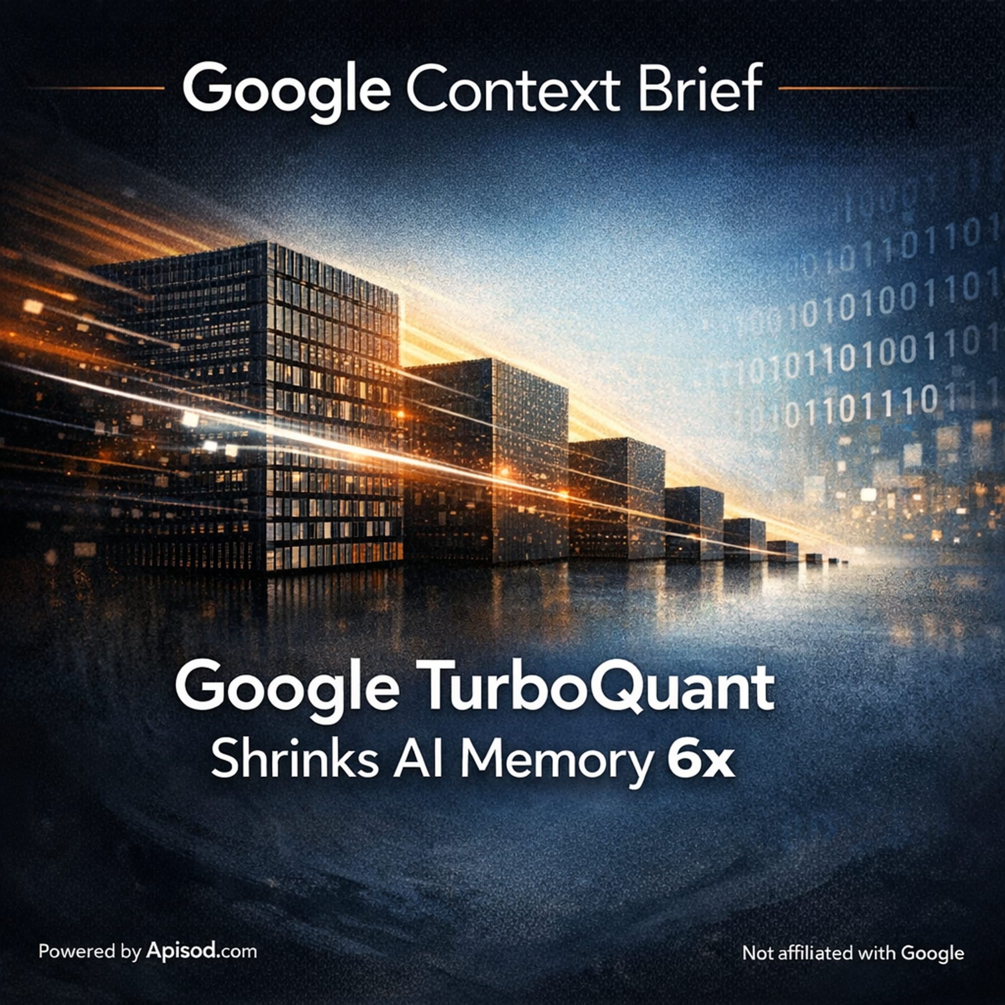 Google TurboQuant Shrinks AI Memory 6x episode cover art